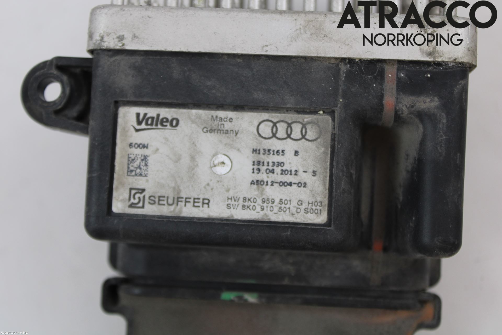 Audi A6/S6 4G 11-18 Kylfläktsmotstånd