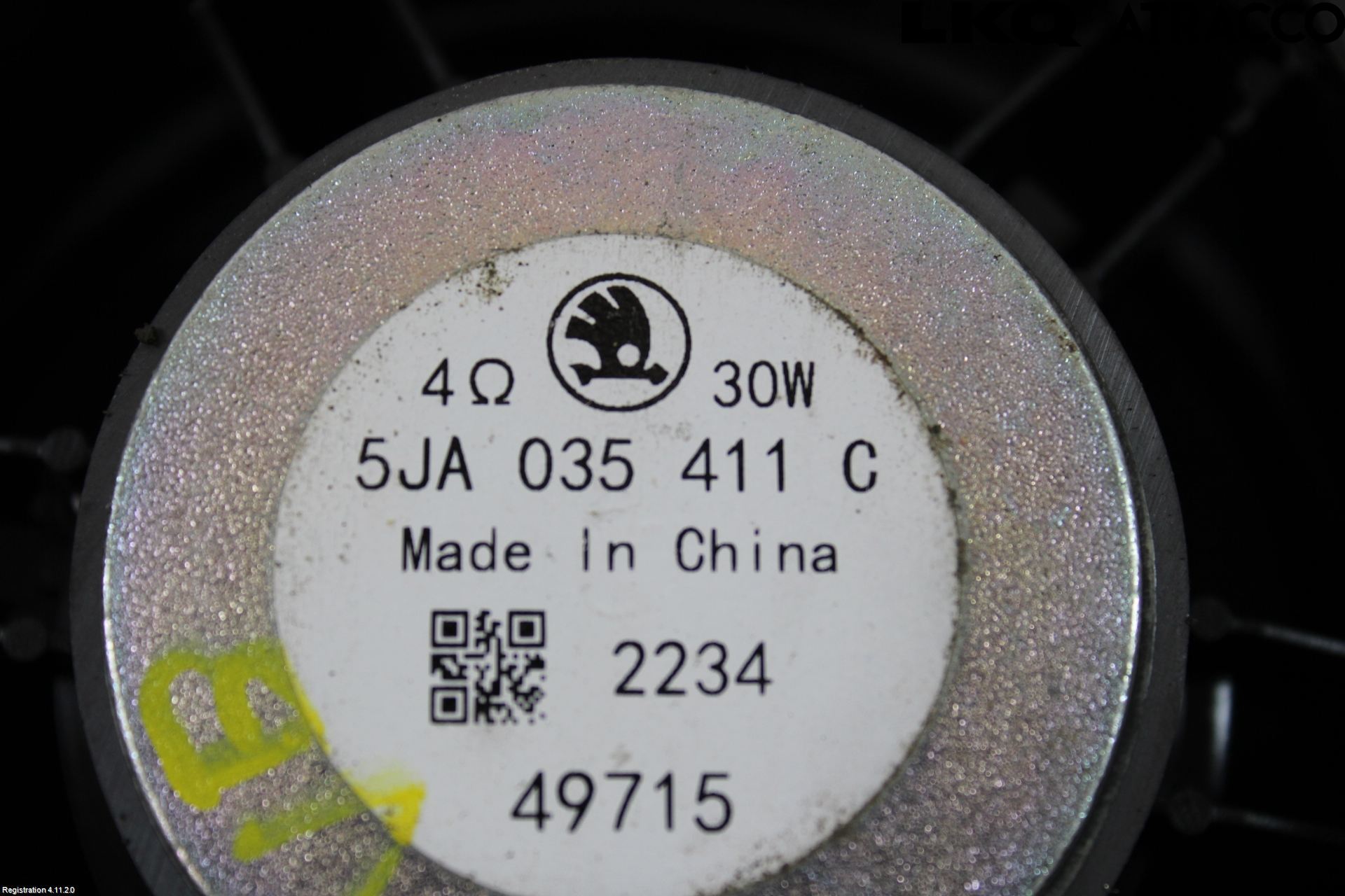 Skoda FABIA 22- Högtalare