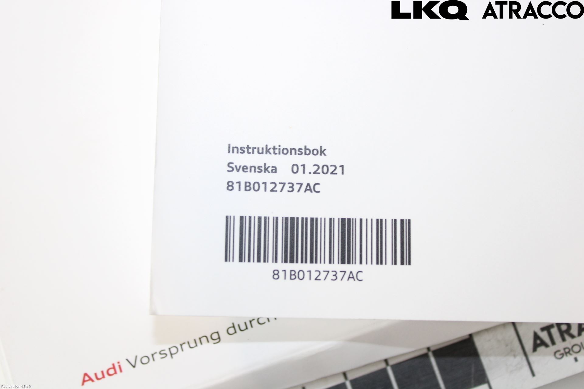 Audi Q2/SQ2 17- Instruktionsbok