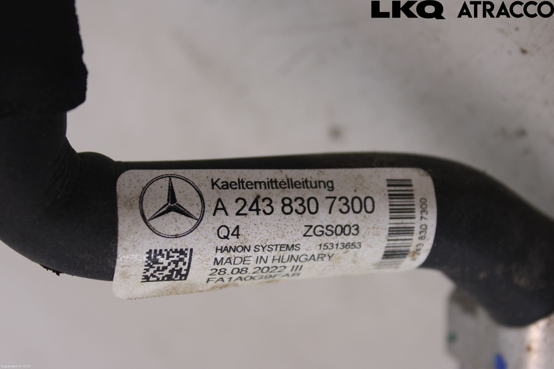 Mercedes-Benz MB EQA (H243) 21- Ac Slang-Rör