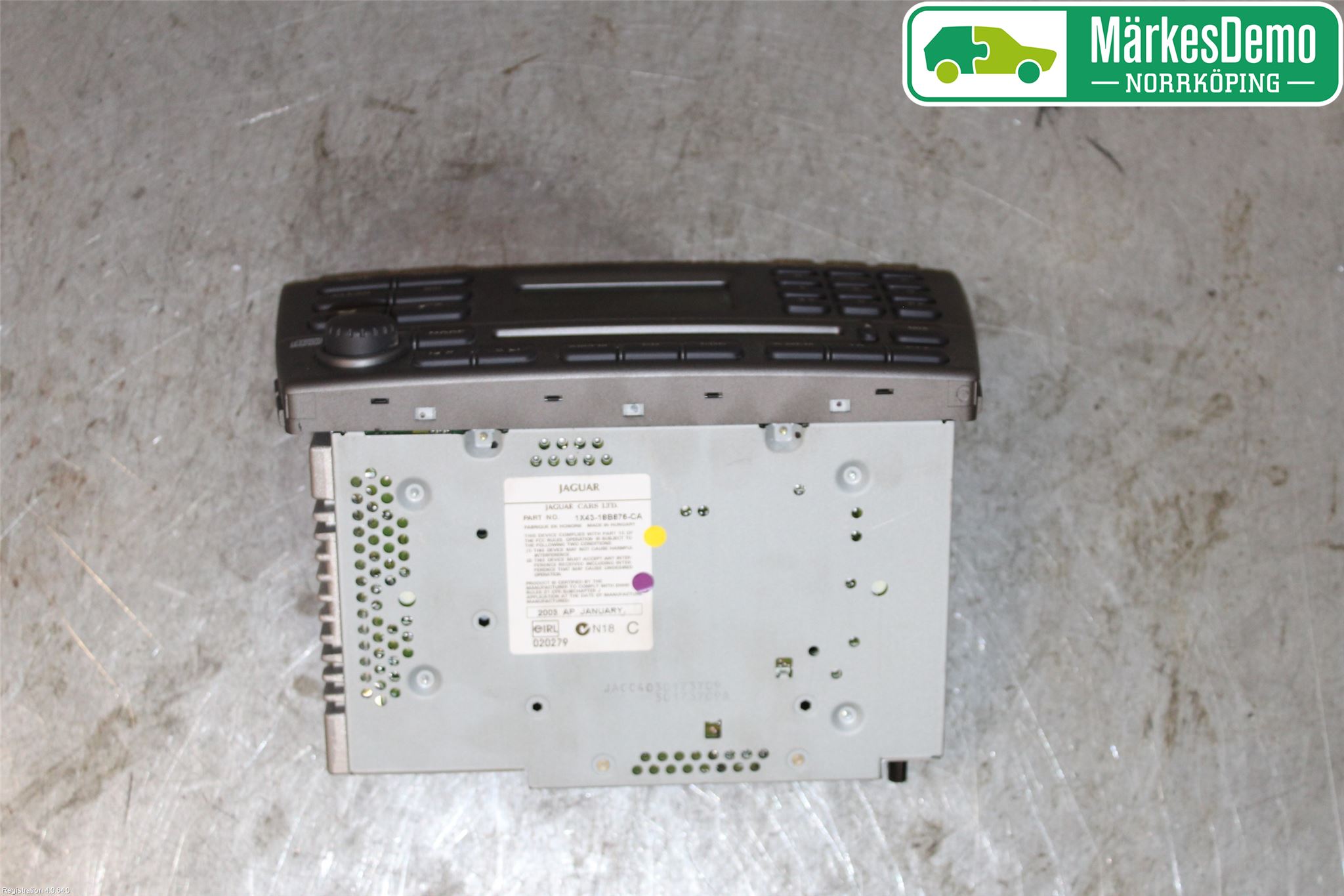 Jaguar X-TYPE Cd Radio - Multimediapanel