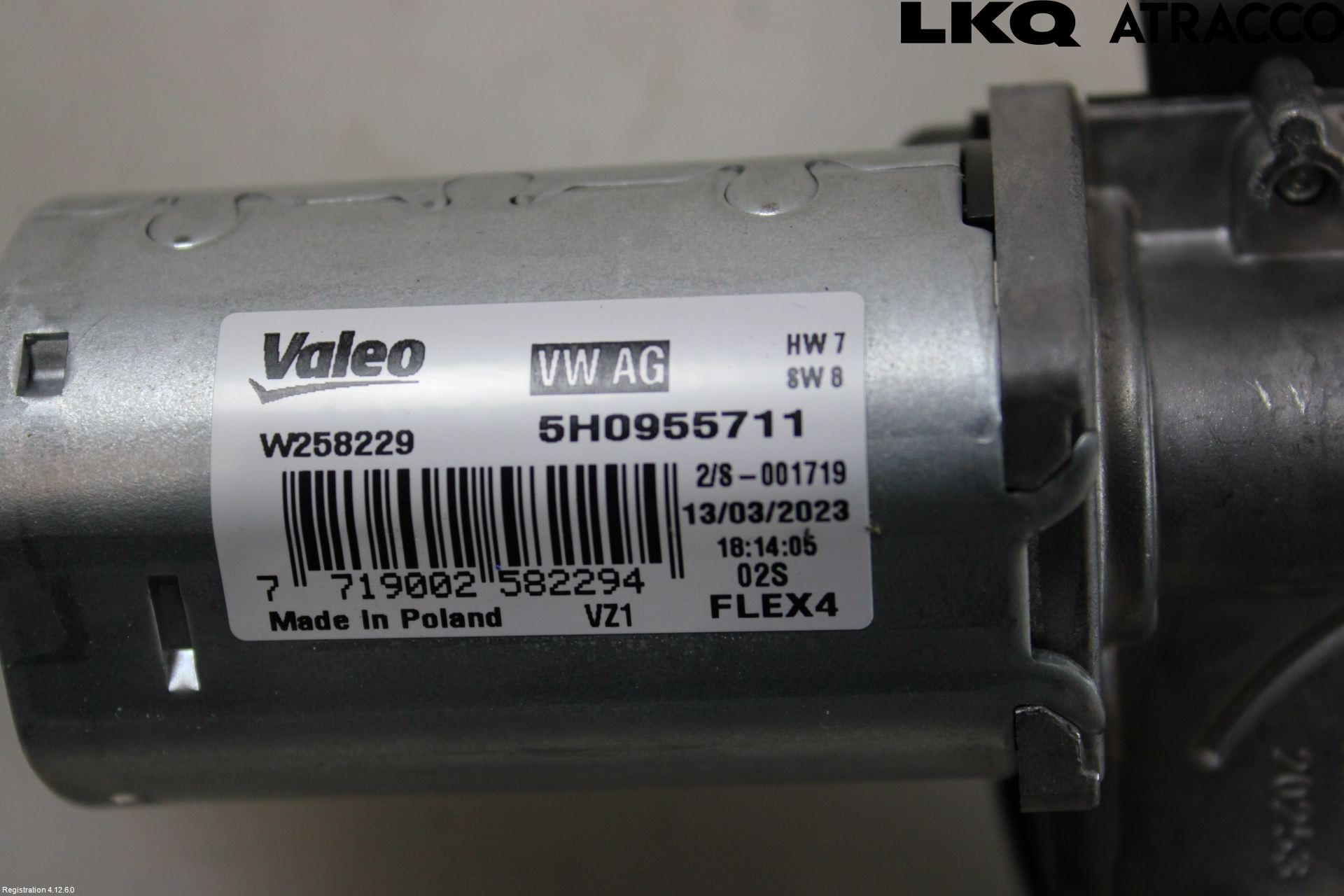 Volkswagen VW ID.3 21- Torkarmotor Baklucka