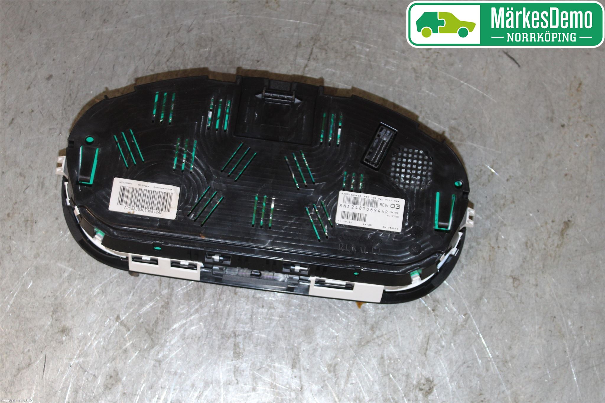 Renault MEGANE III 09-15 Instrument Komb