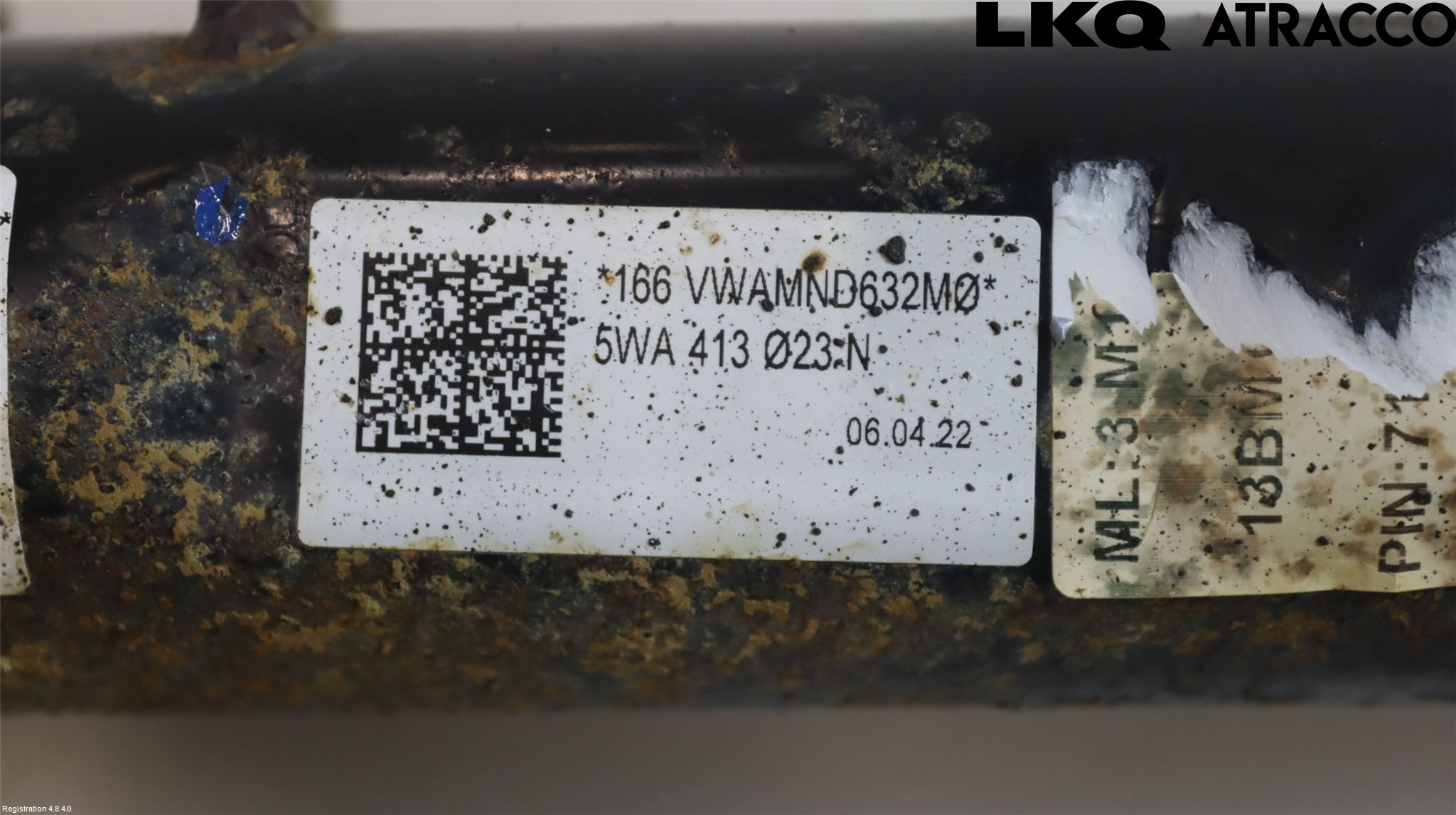 Volkswagen VW GOLF / E-GOLF VIII 20- Fjäderben Fram Vänster