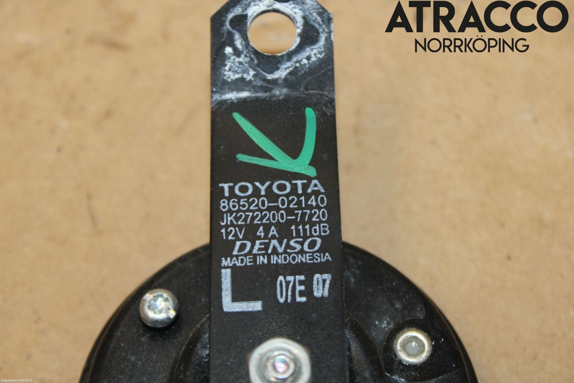 Toyota C-HR 16-23 Signalhorn