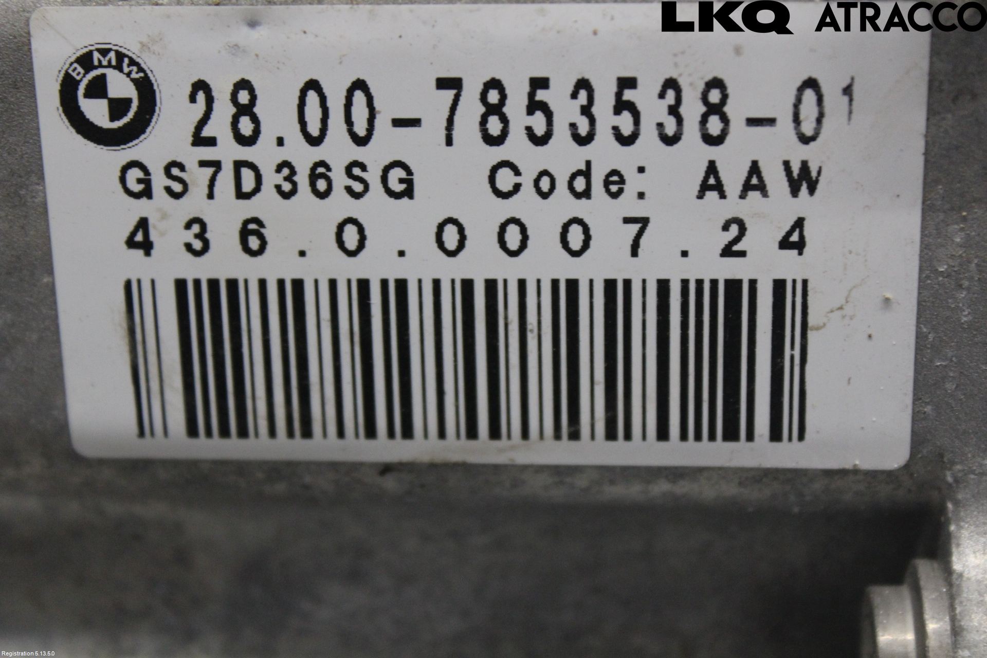 BMW 4 F32/F33/F82/F83 13-20 Växellåda Automat