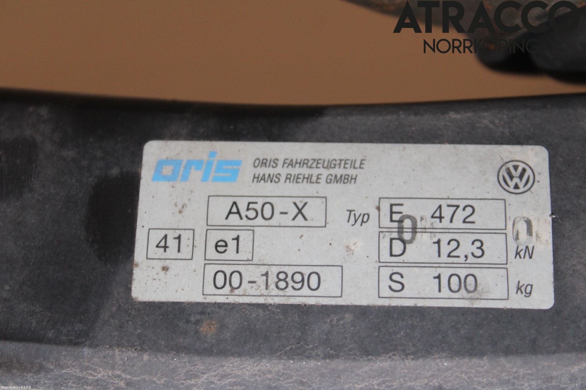 Seat ALHAMBRA 11- Dragkrok