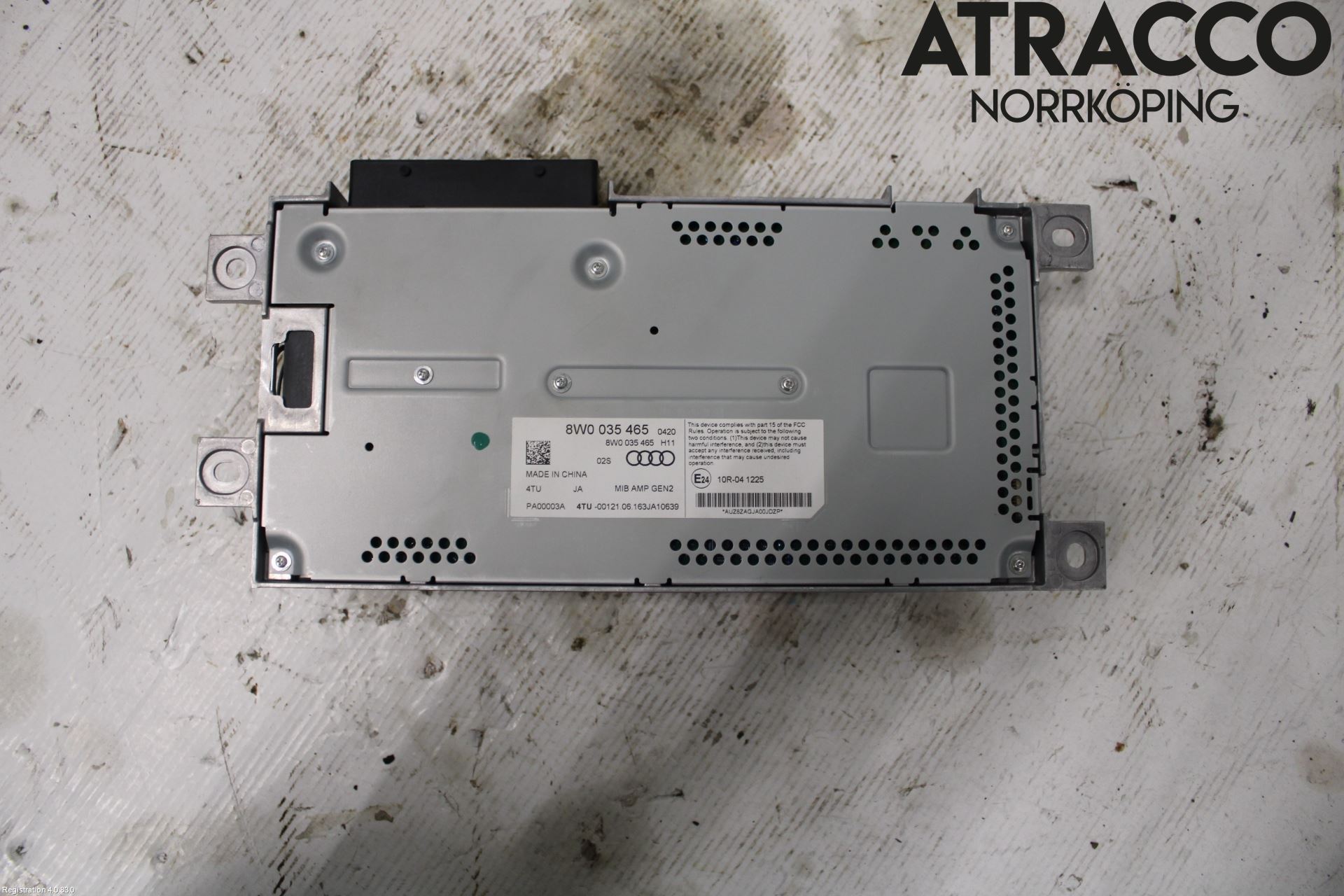 Audi A4/S4 B9 16-19 Radio-Stereo Förstärkare
