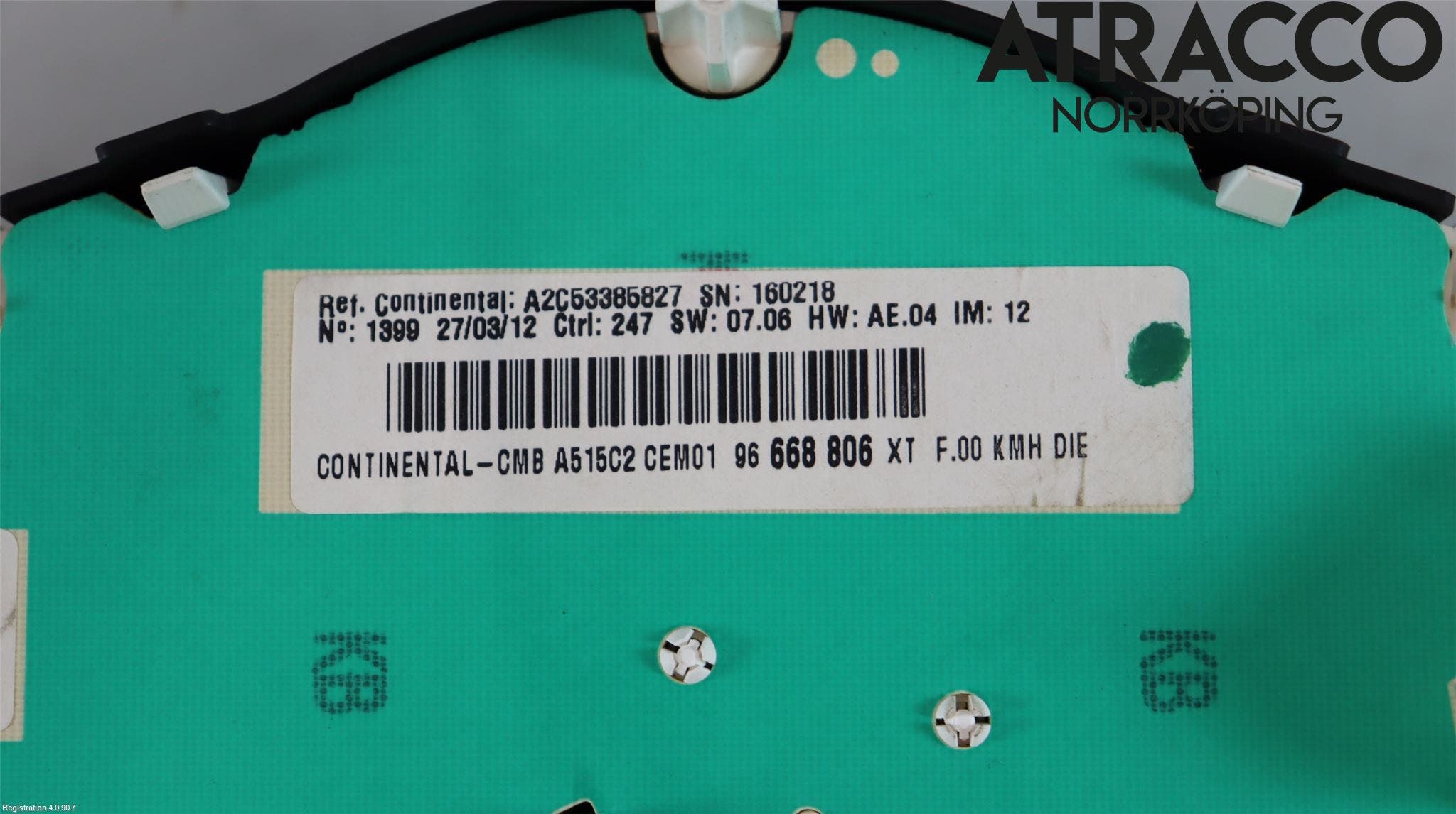 Citroen C3 10-17 Instrument Komb