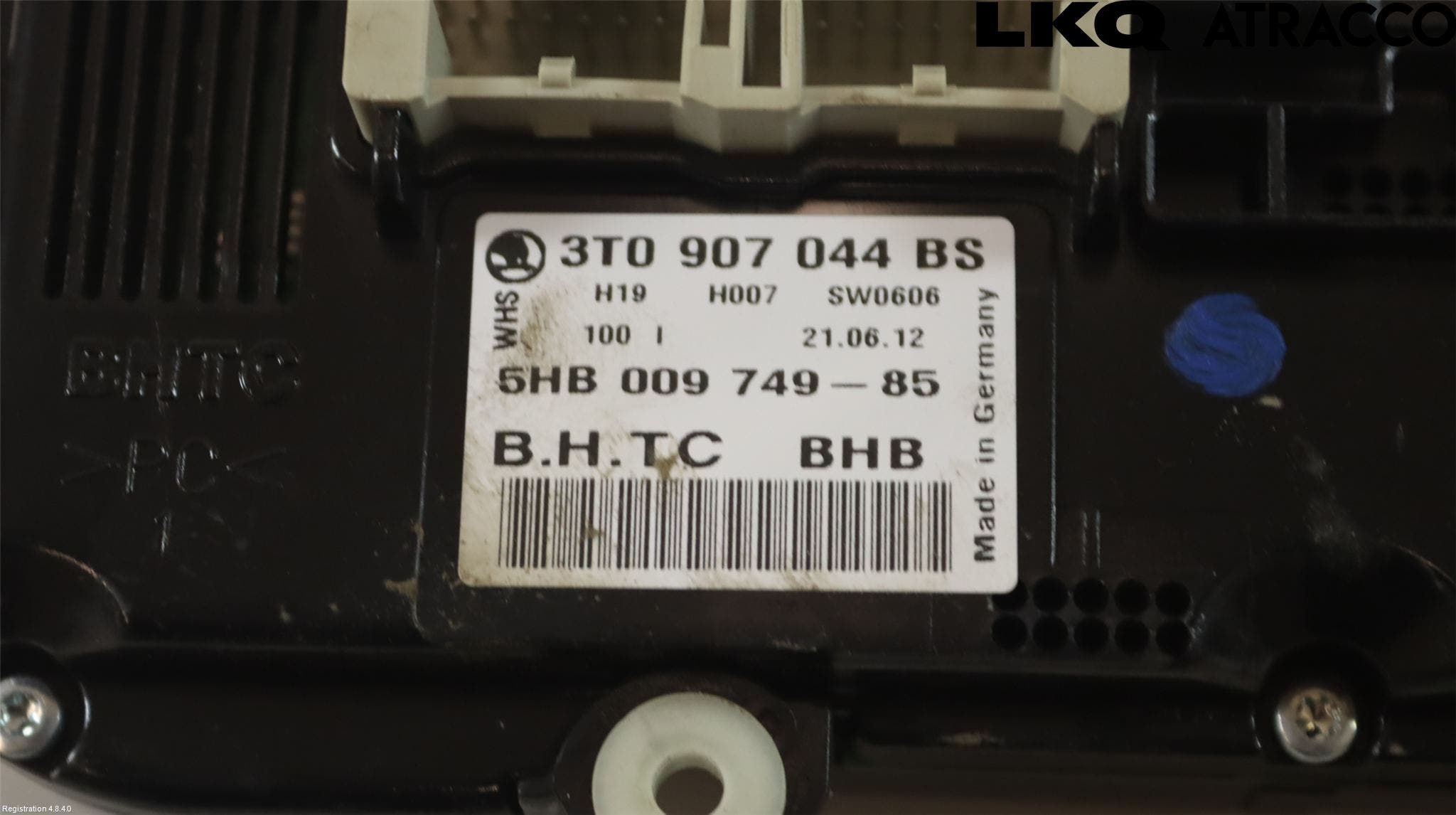 Skoda OCTAVIA (1Z) 05-13 Värmereglage