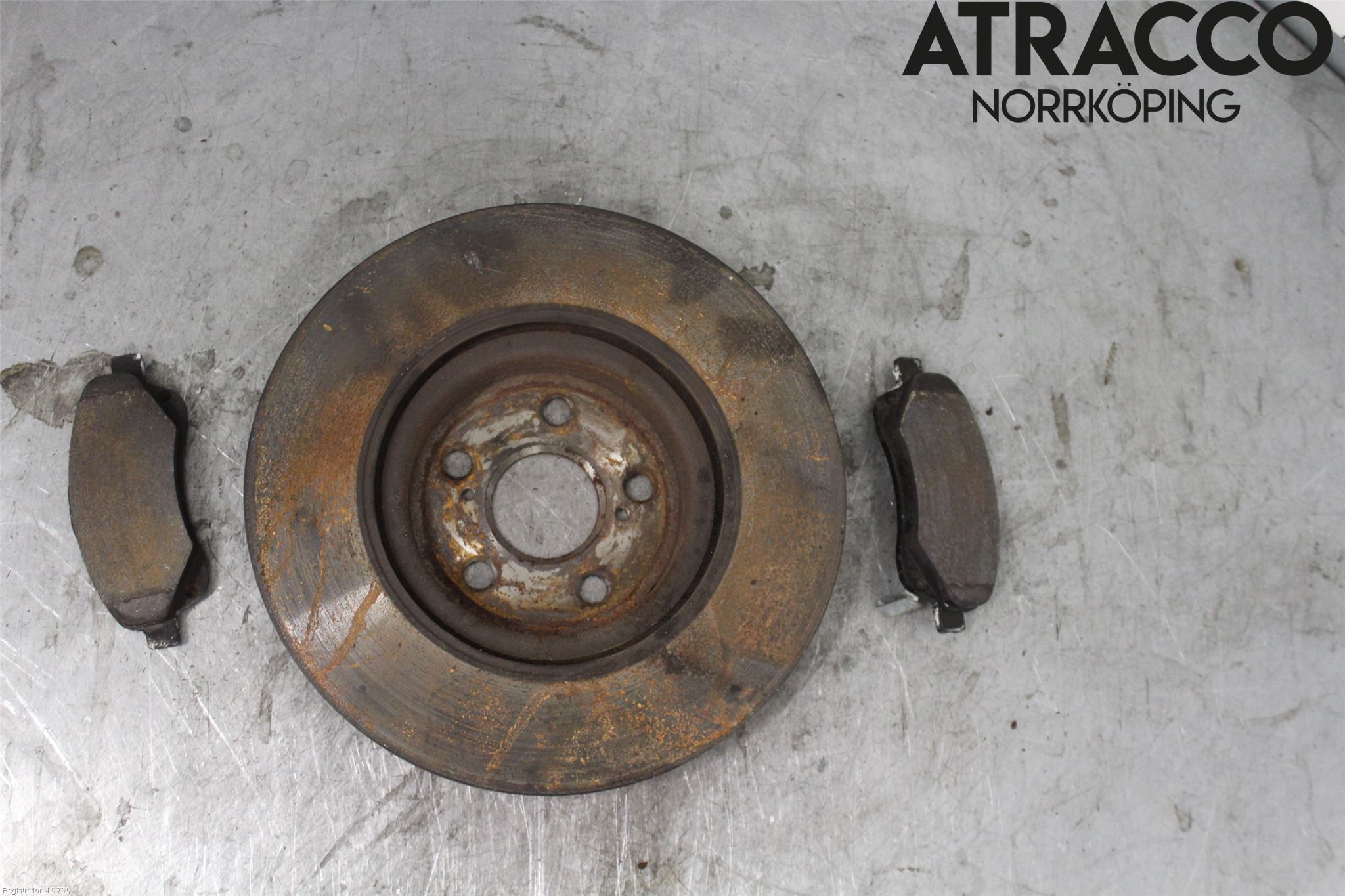Toyota AVENSIS 07-08 Bromsskiva Fram