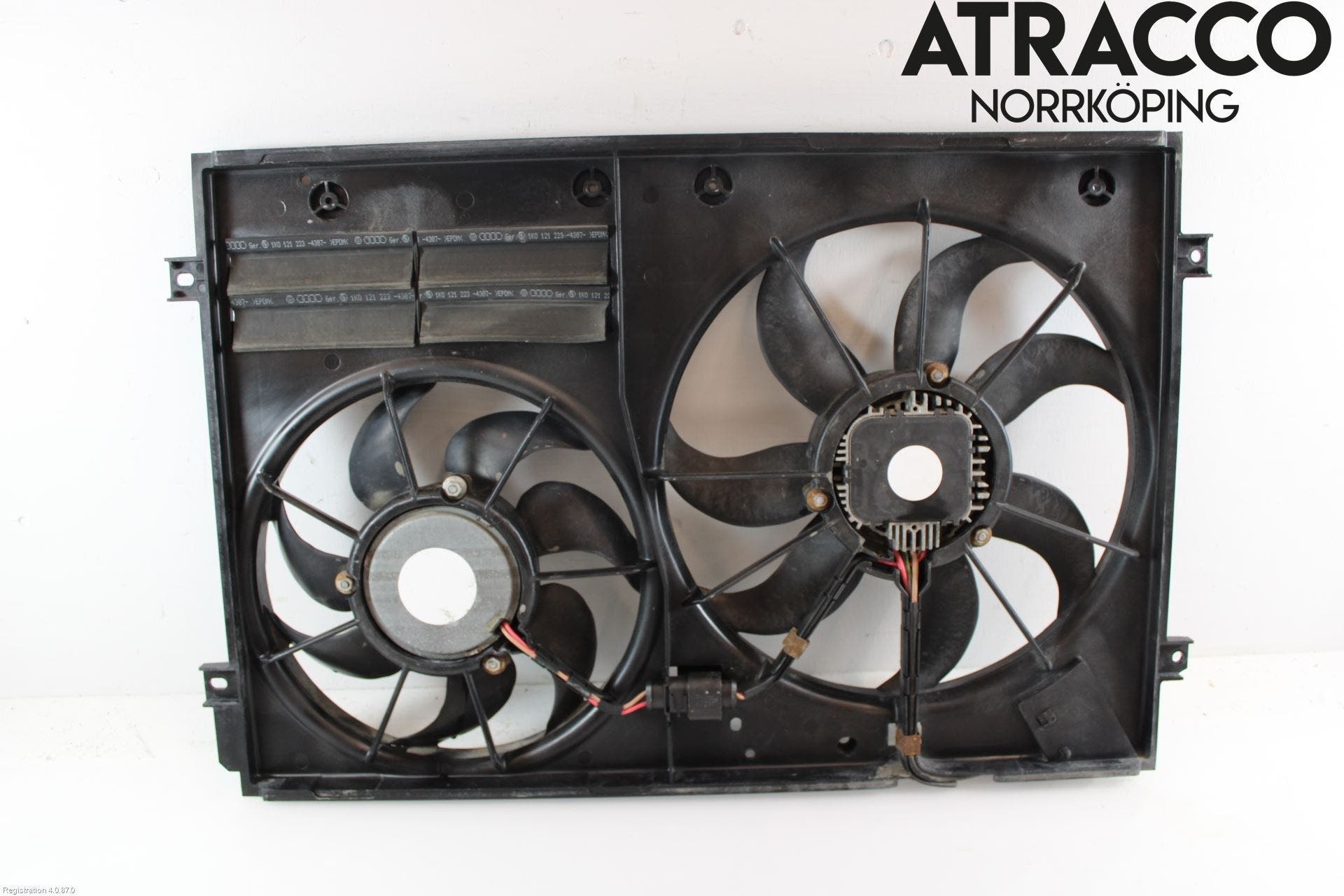 Volkswagen VW CADDY 04-10 Kylfläkt El