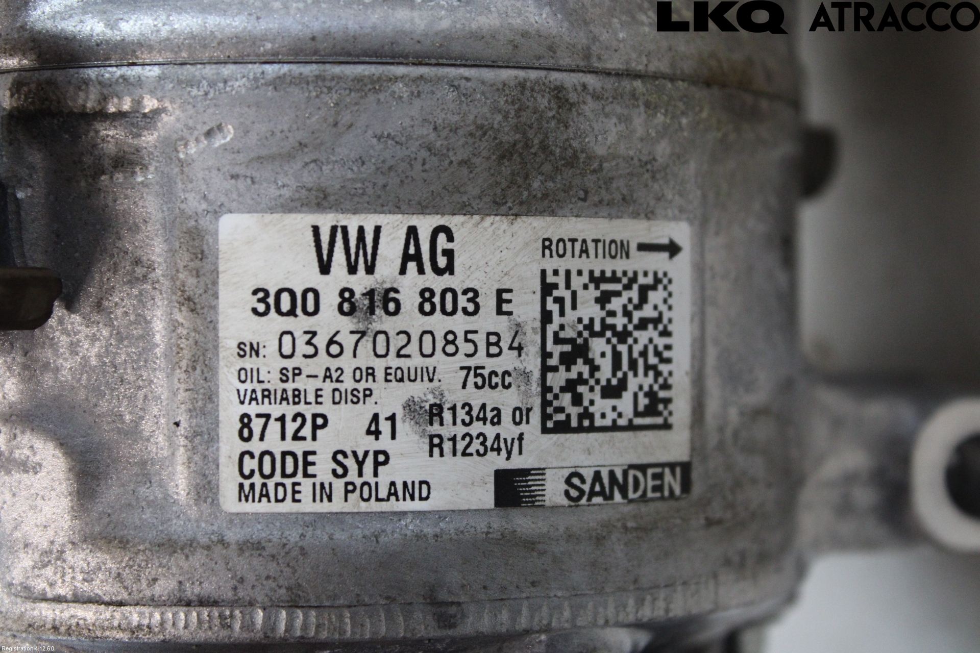 Volkswagen VW TAIGO 22- Ac Kompressor