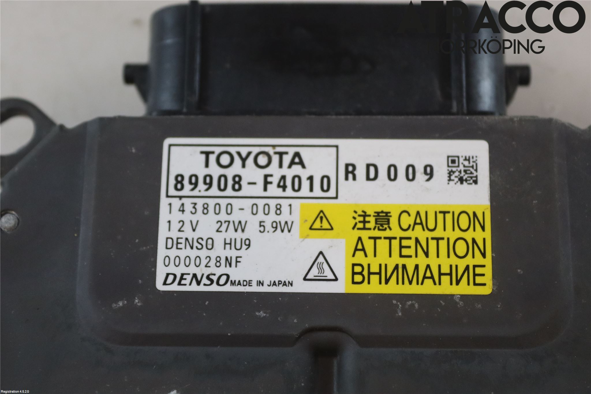 Toyota C-HR 16-23 Styrenhet Strålkastare