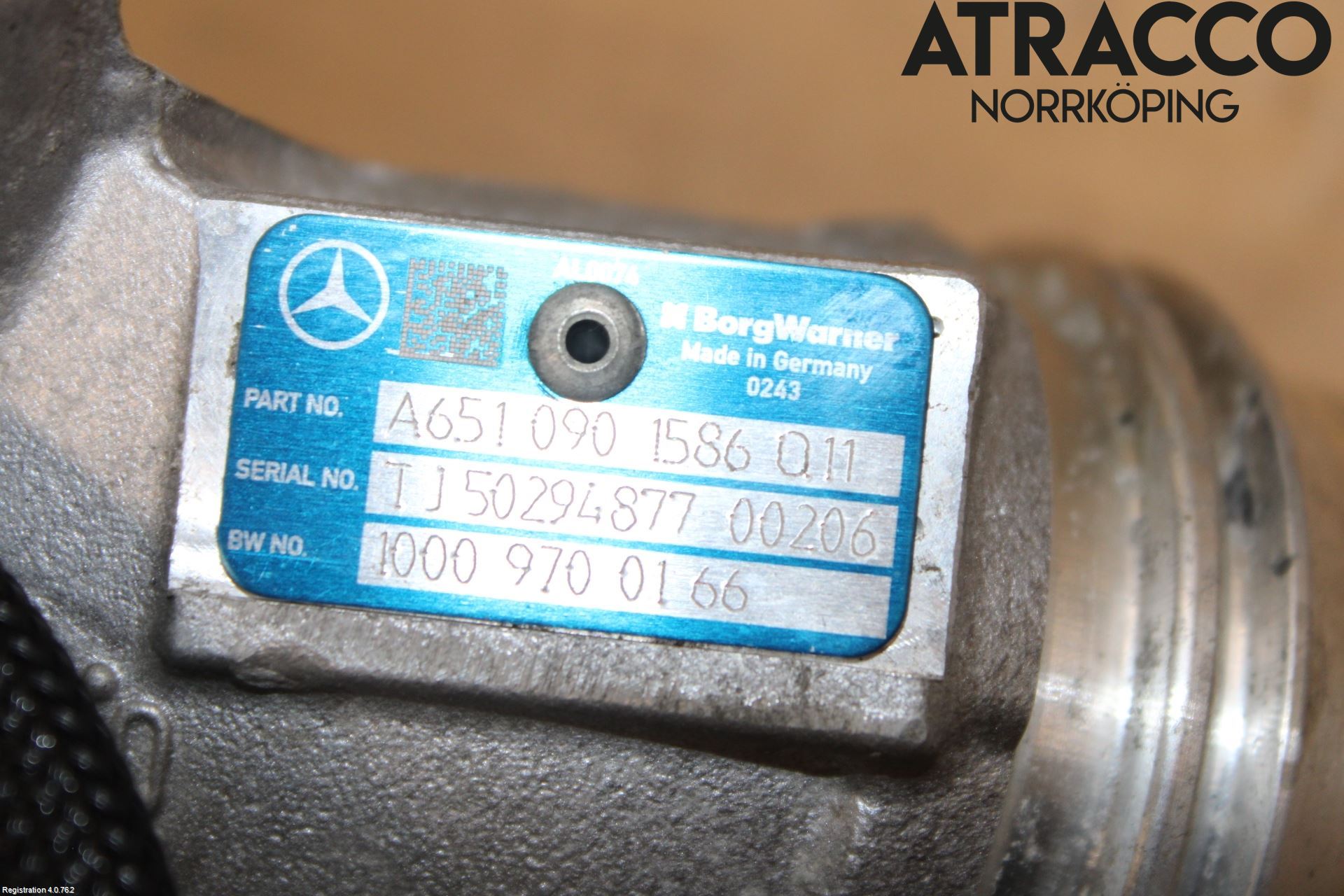 Mercedes-Benz MB C-KLASS (W205) 14-21 Turboaggregat