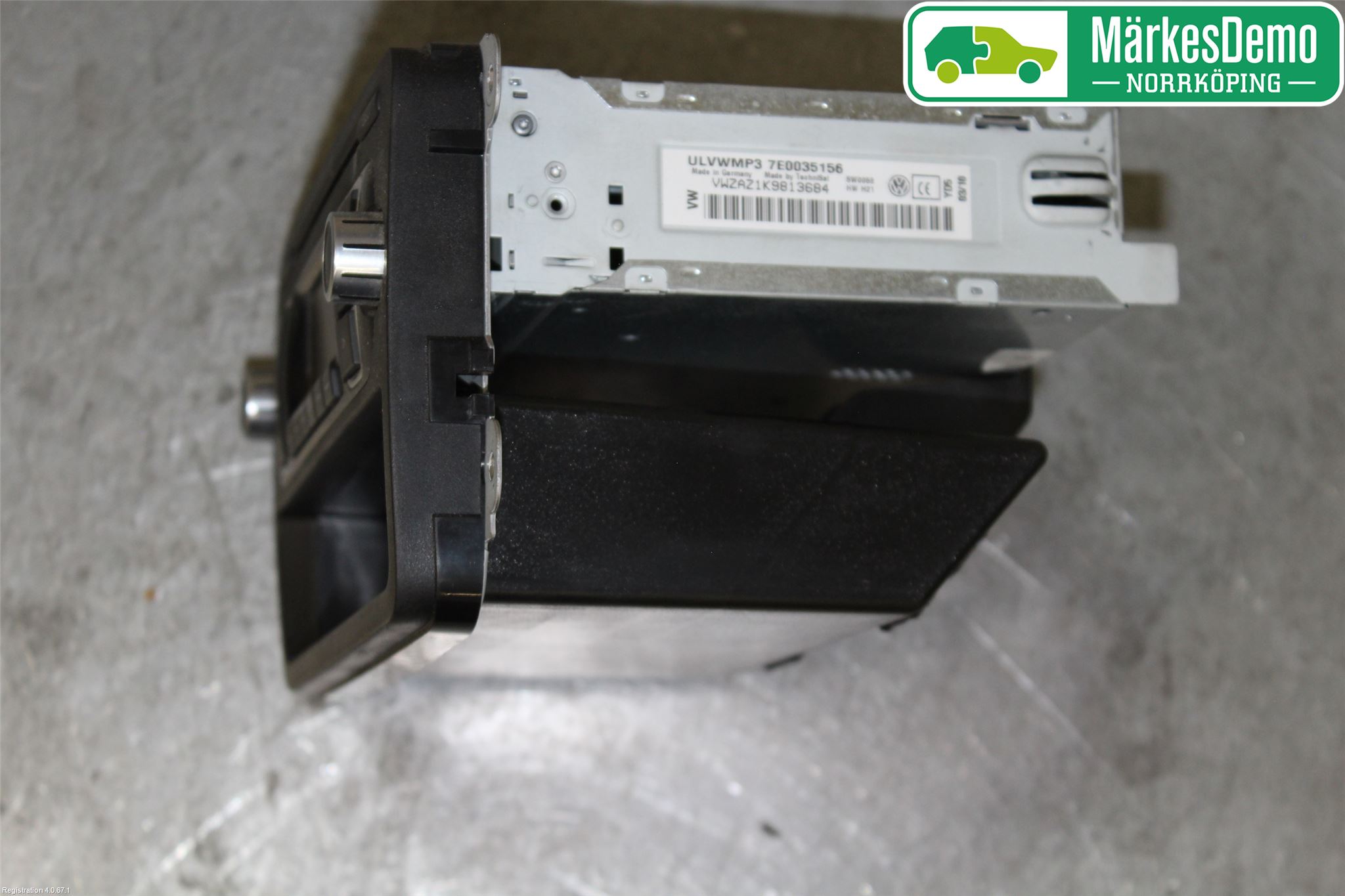 Volkswagen VW TRANSP/CARAVELLE (T5) 04-15 Cd Radio - Multimediapanel