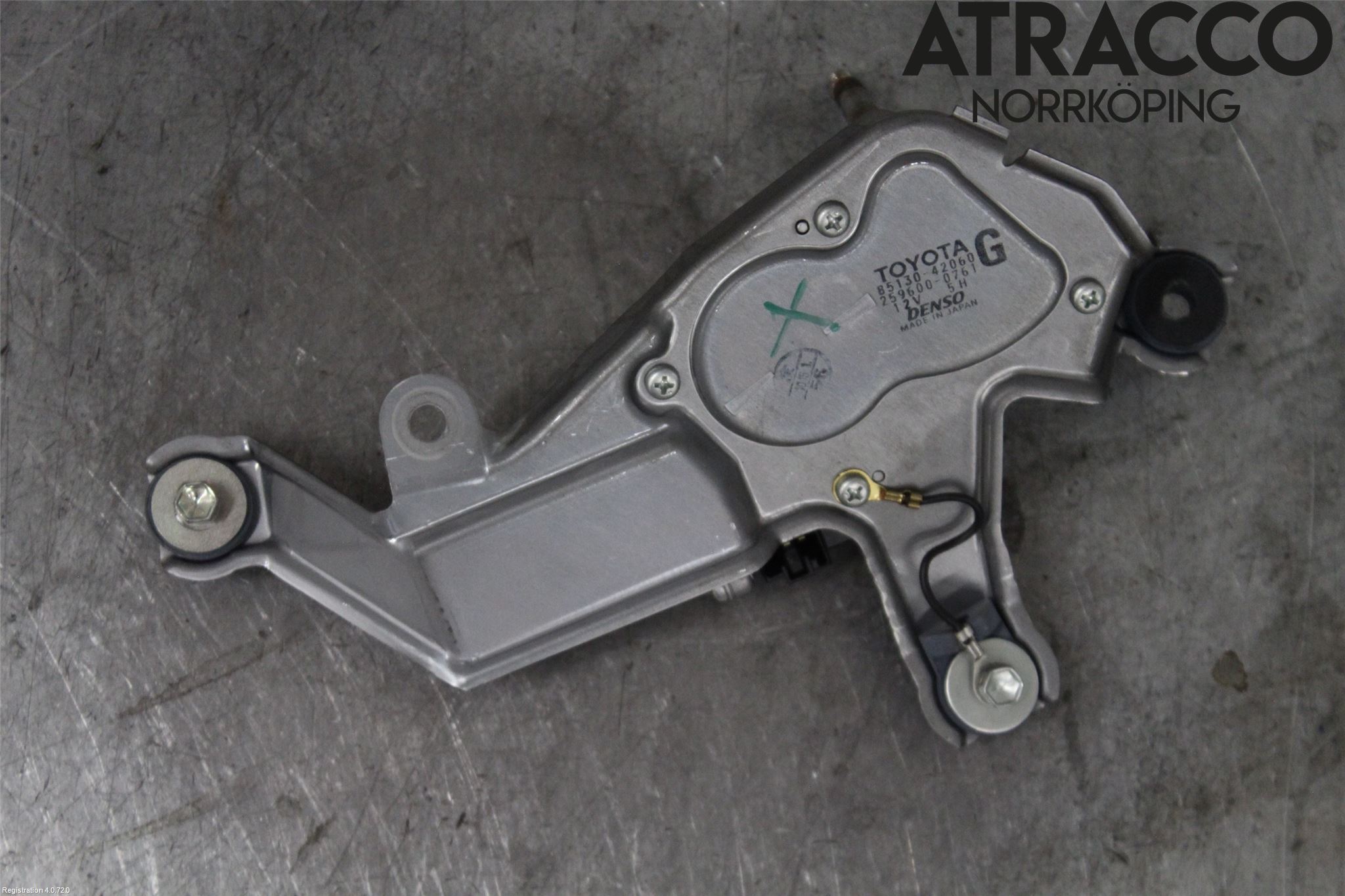 Toyota RAV 4 06-12 Torkarmotor Baklucka