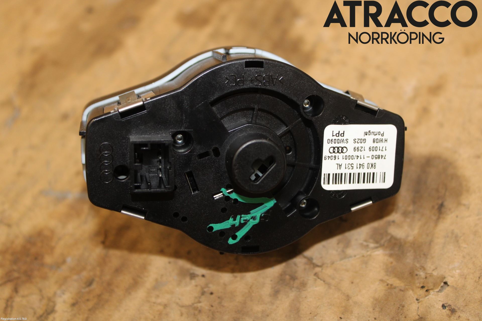 Audi A4/S4 08-11 Strömställare Ljus