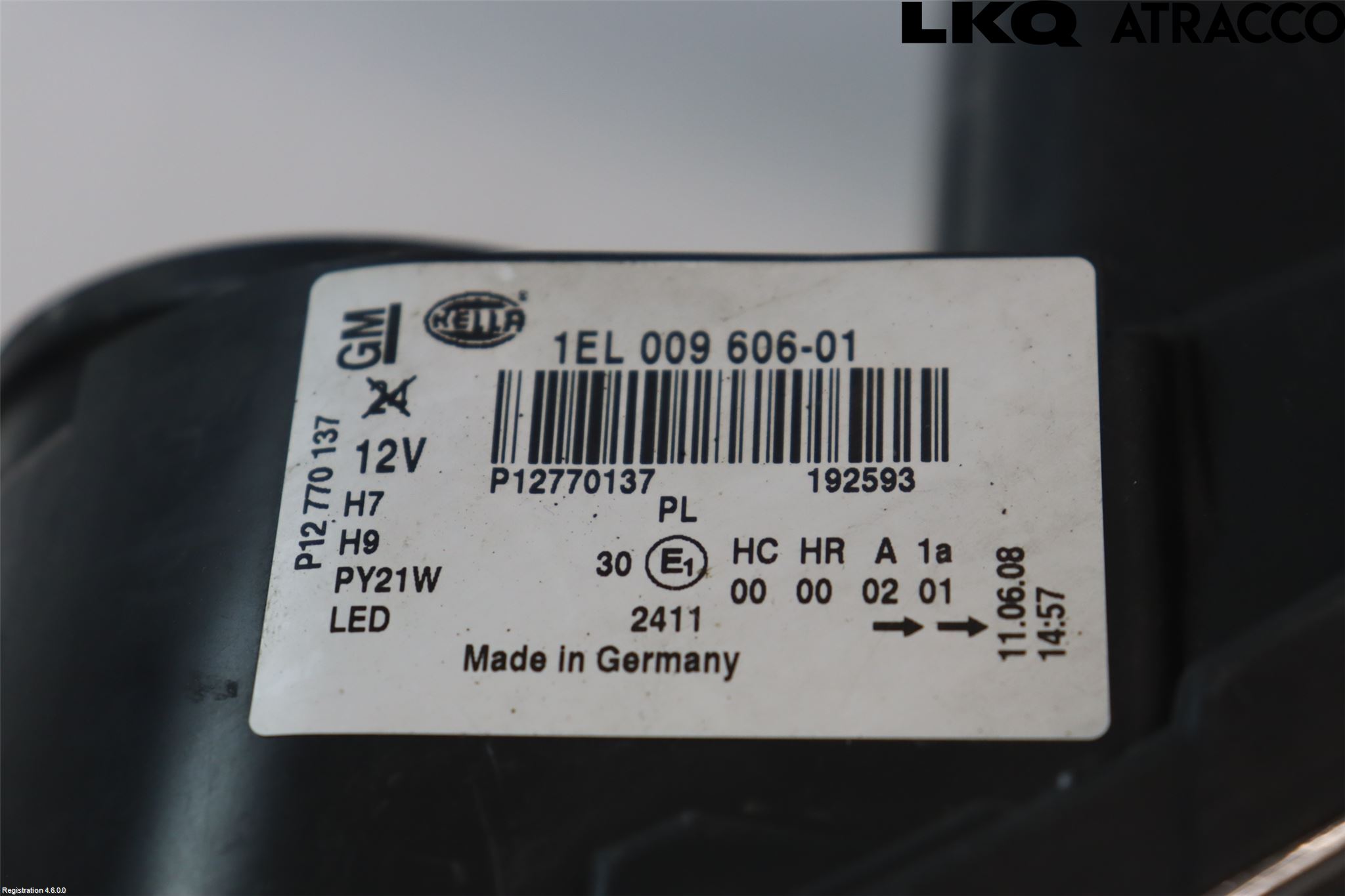 Saab 9-3 VER2/VER3 08-15 Strålkastare Vänster