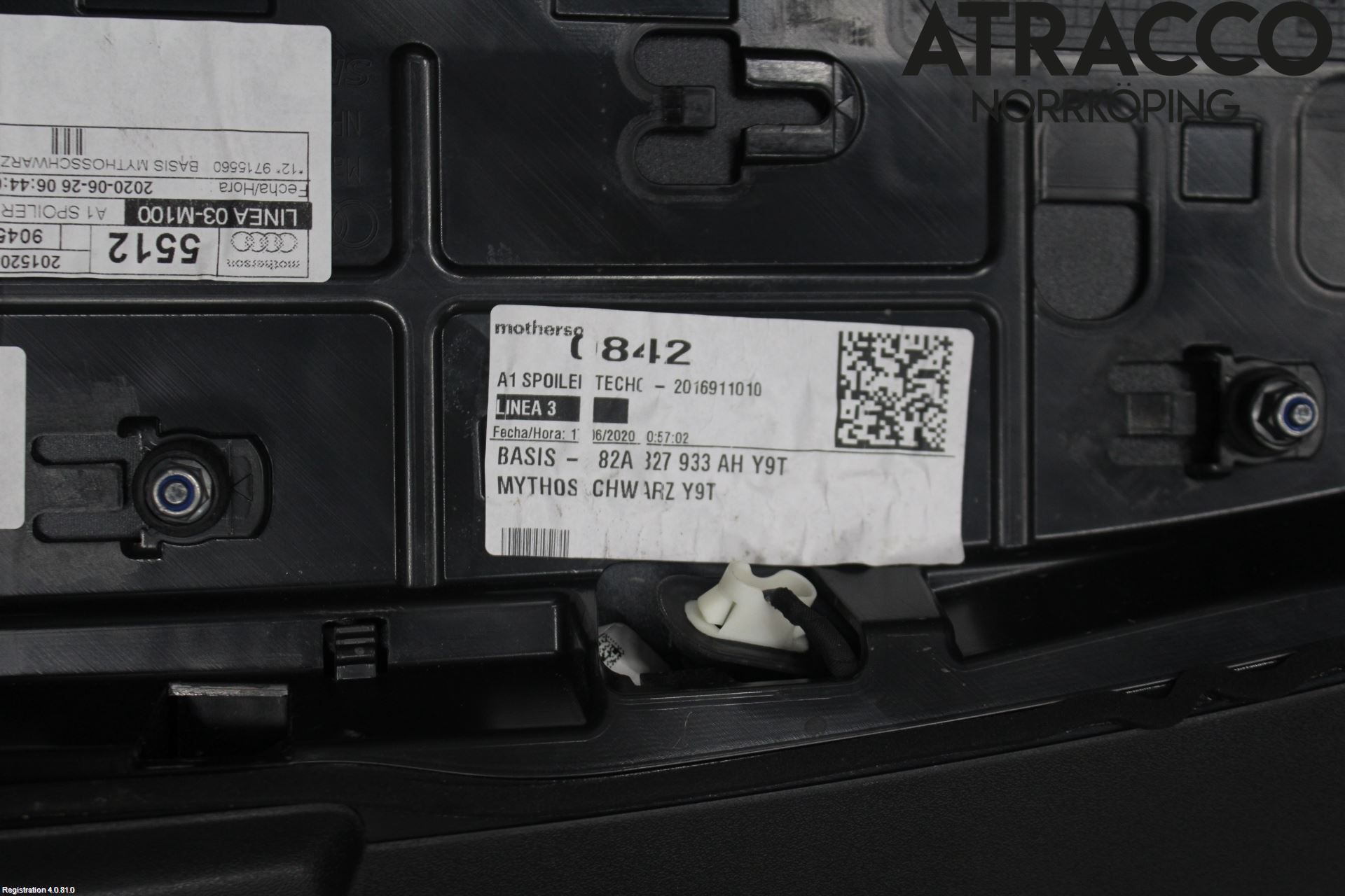 Audi A1 19- Spoiler Baklucka