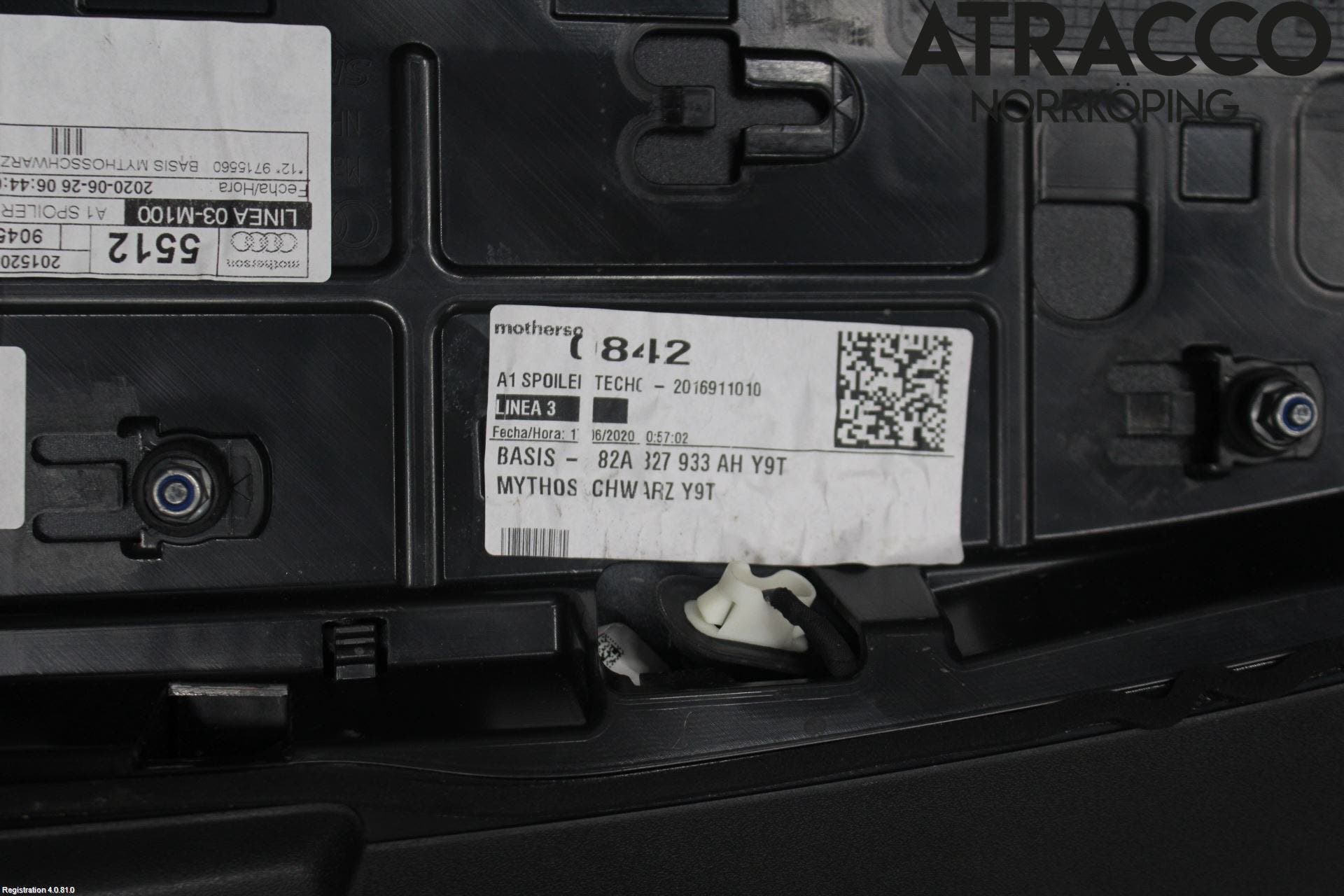 Audi A1 19- Spoiler Baklucka