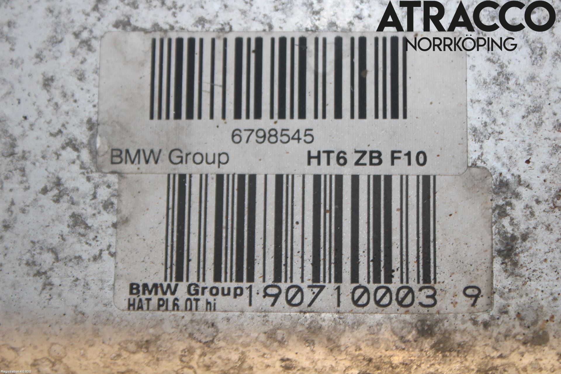 BMW 5 F10/F11/F18 09-17 Bakaxelbalk