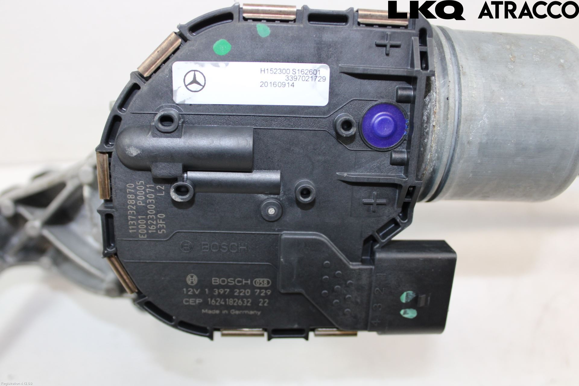 Mercedes-Benz MB GLC-KLASS (X253/C253) 15-22 Torkarmekanism Vindruta