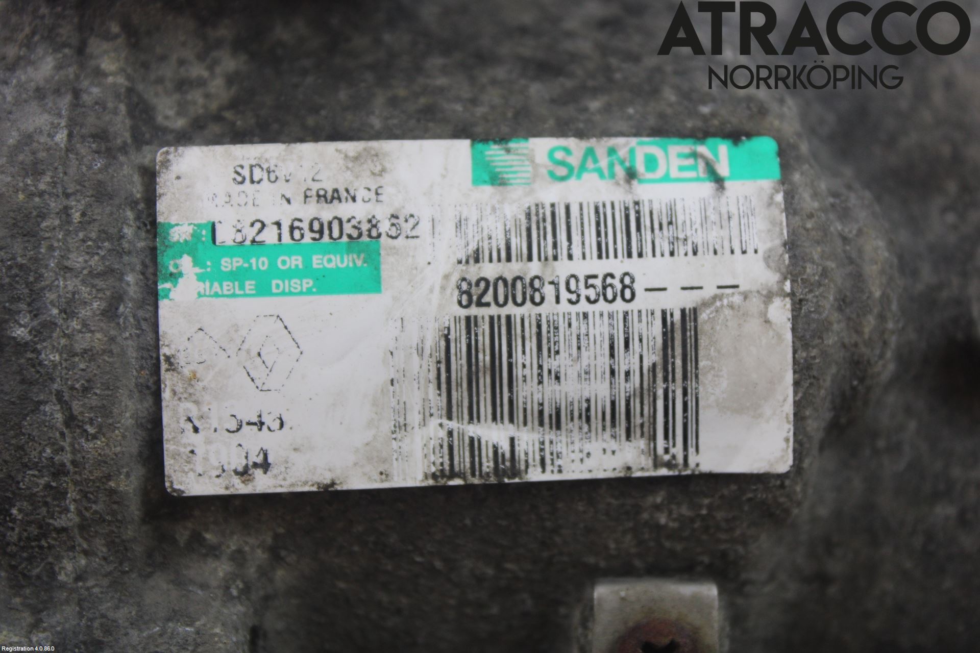 Renault CLIO III  06-09 Ac Kompressor