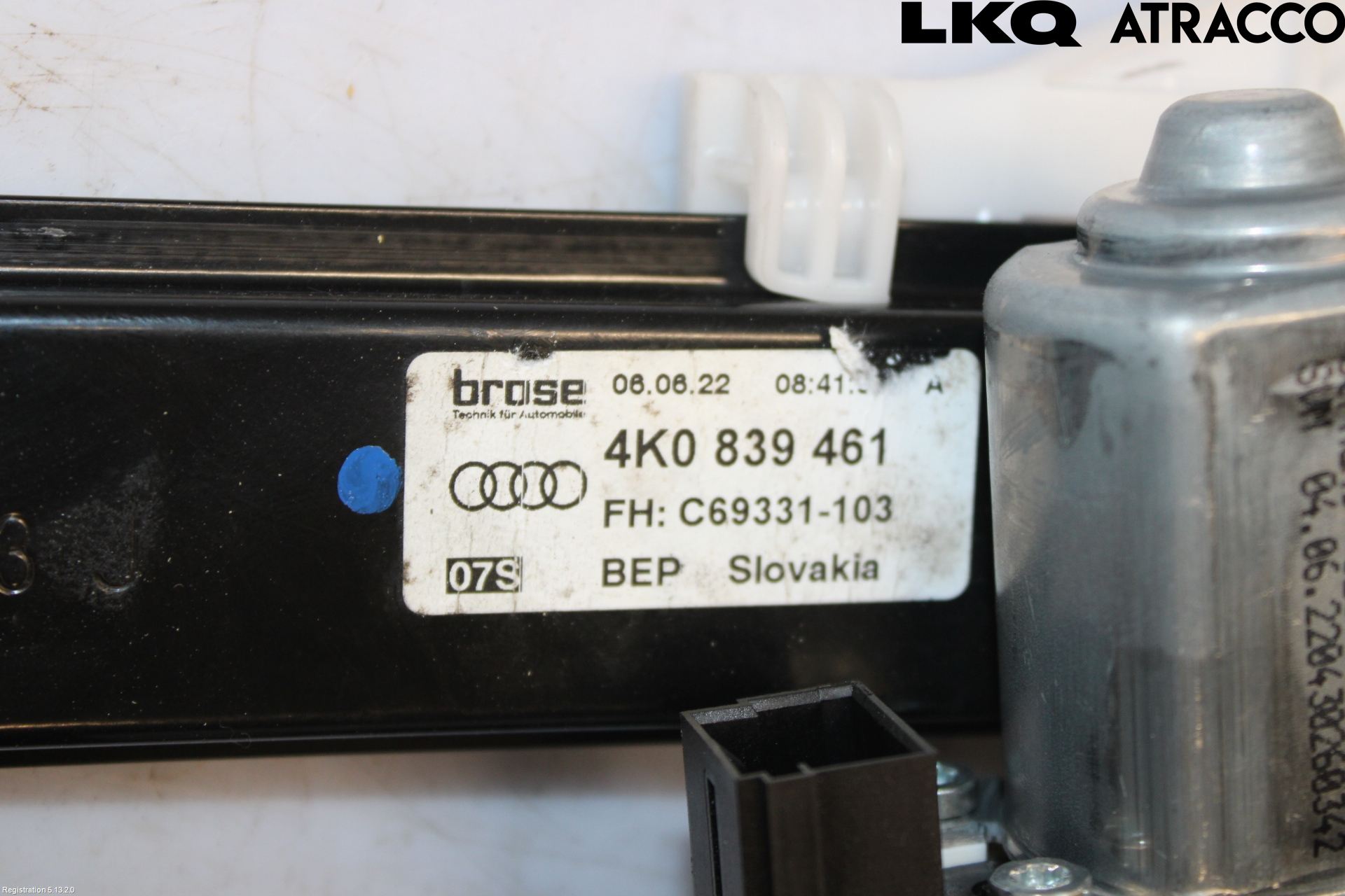 Audi A6/S6 E-TRON 24- Fönsterhiss El Kompl