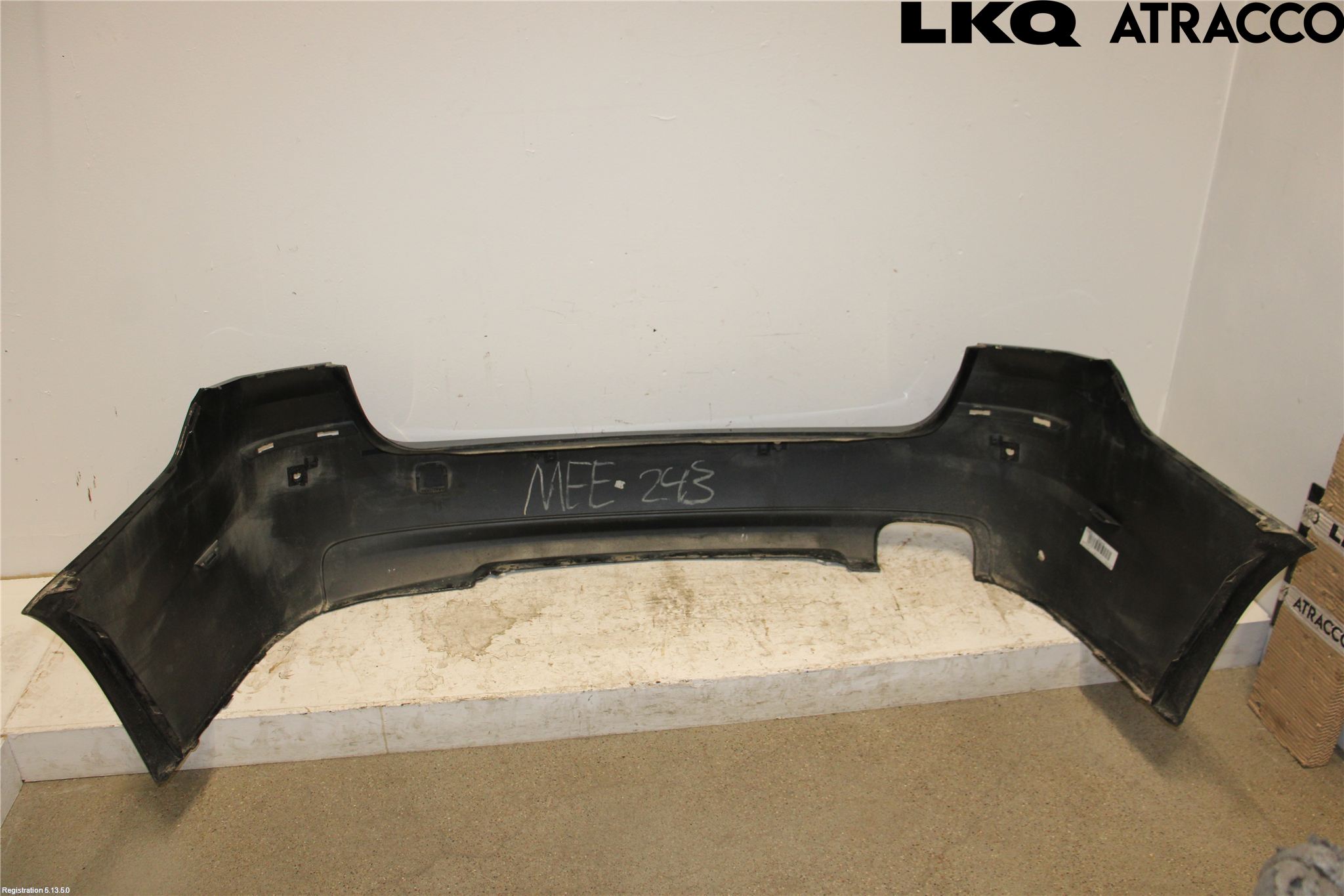 BMW 5 F10/F11/F18 09-17 Stötfångarbeklädnad Bak