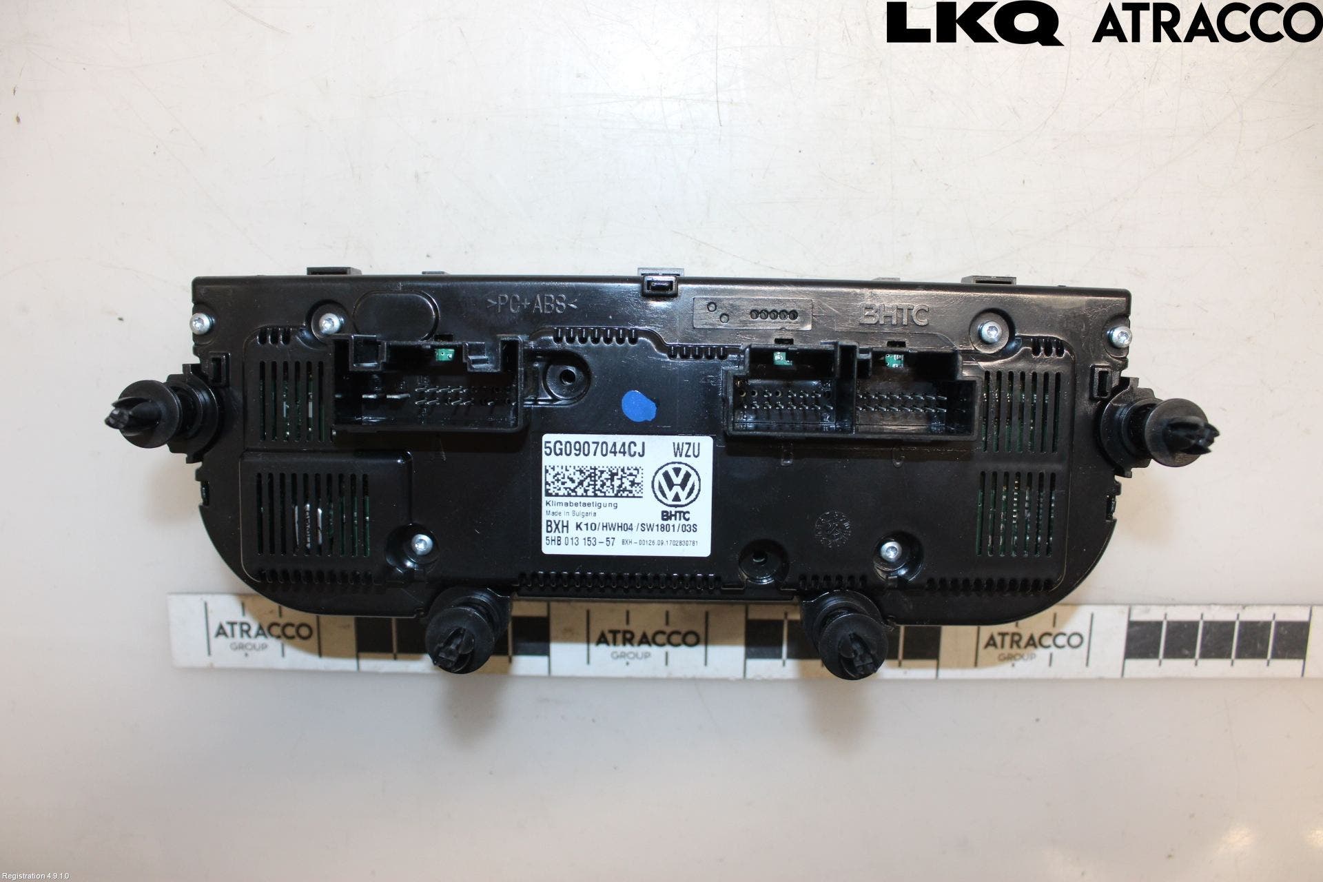 Volkswagen VW TOURAN 16- Värmereglage