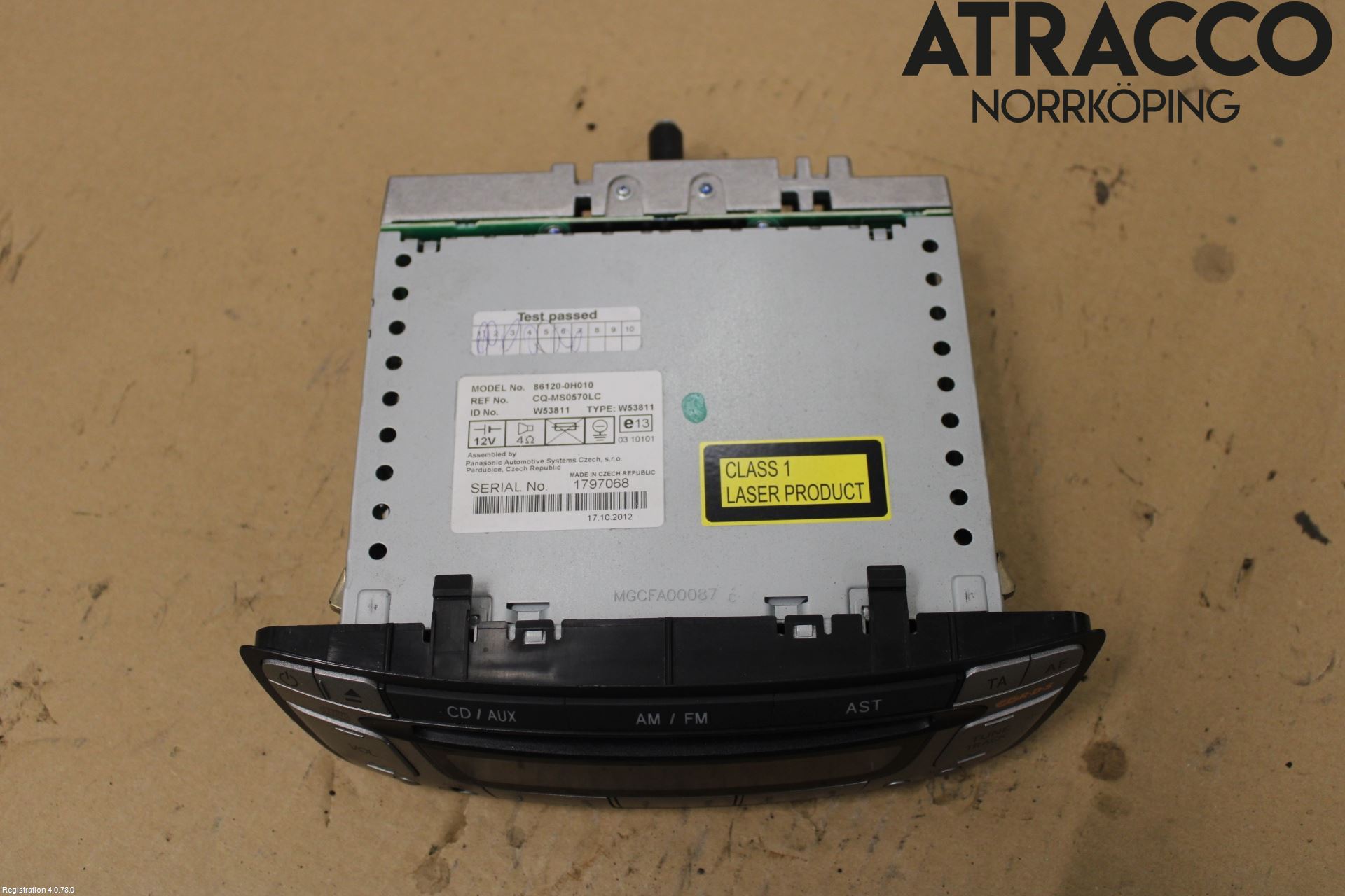 Peugeot 107 Cd Radio - Multimediapanel