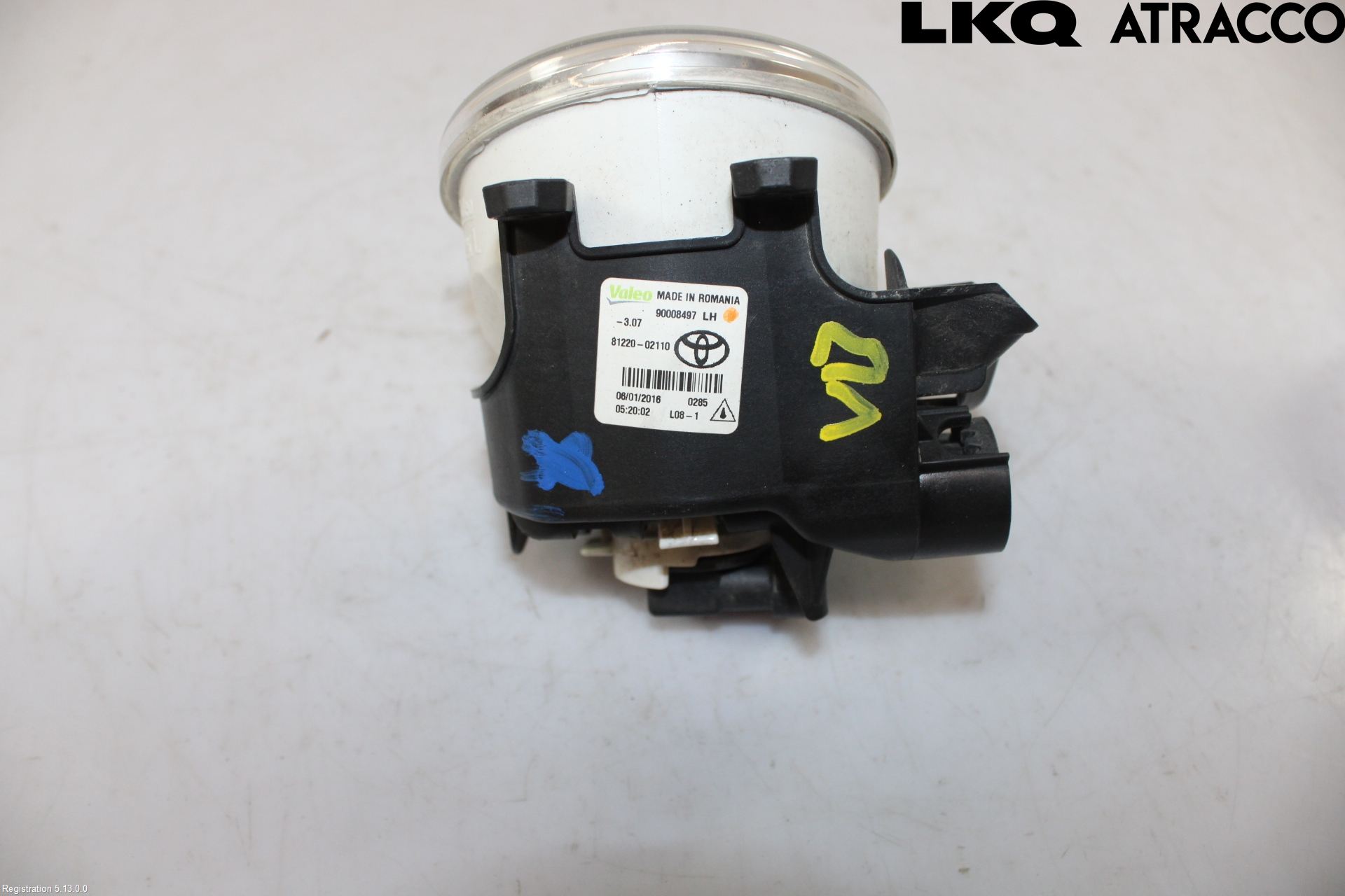 Toyota AURIS 13-19 Dimljus-Varselljus Fram