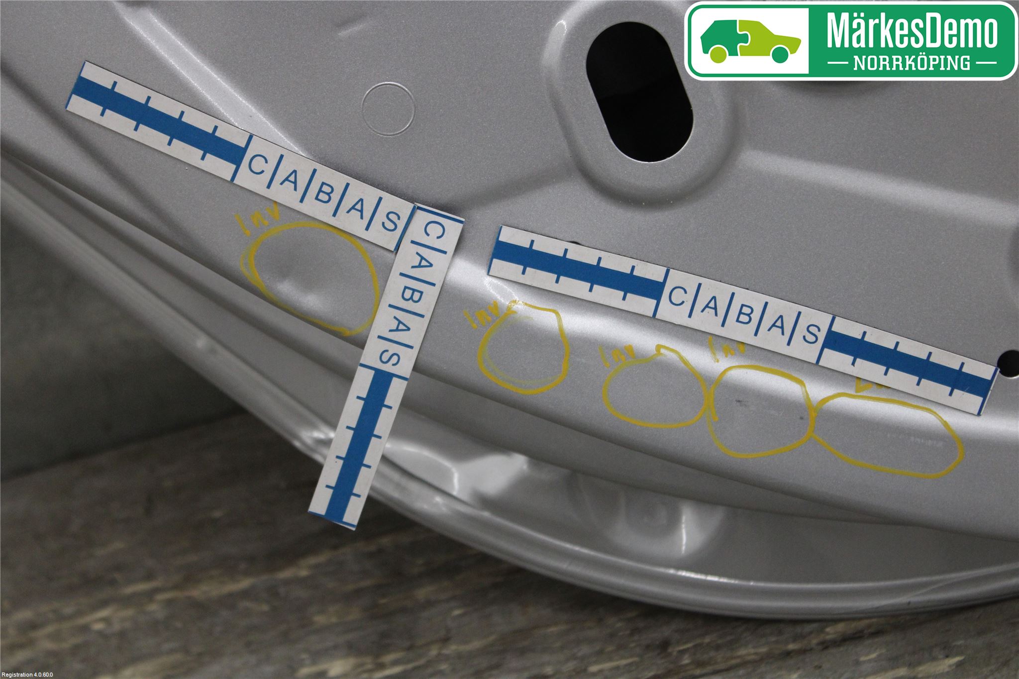 Renault MEGANE III 09-15 Dörr Bak Vänster