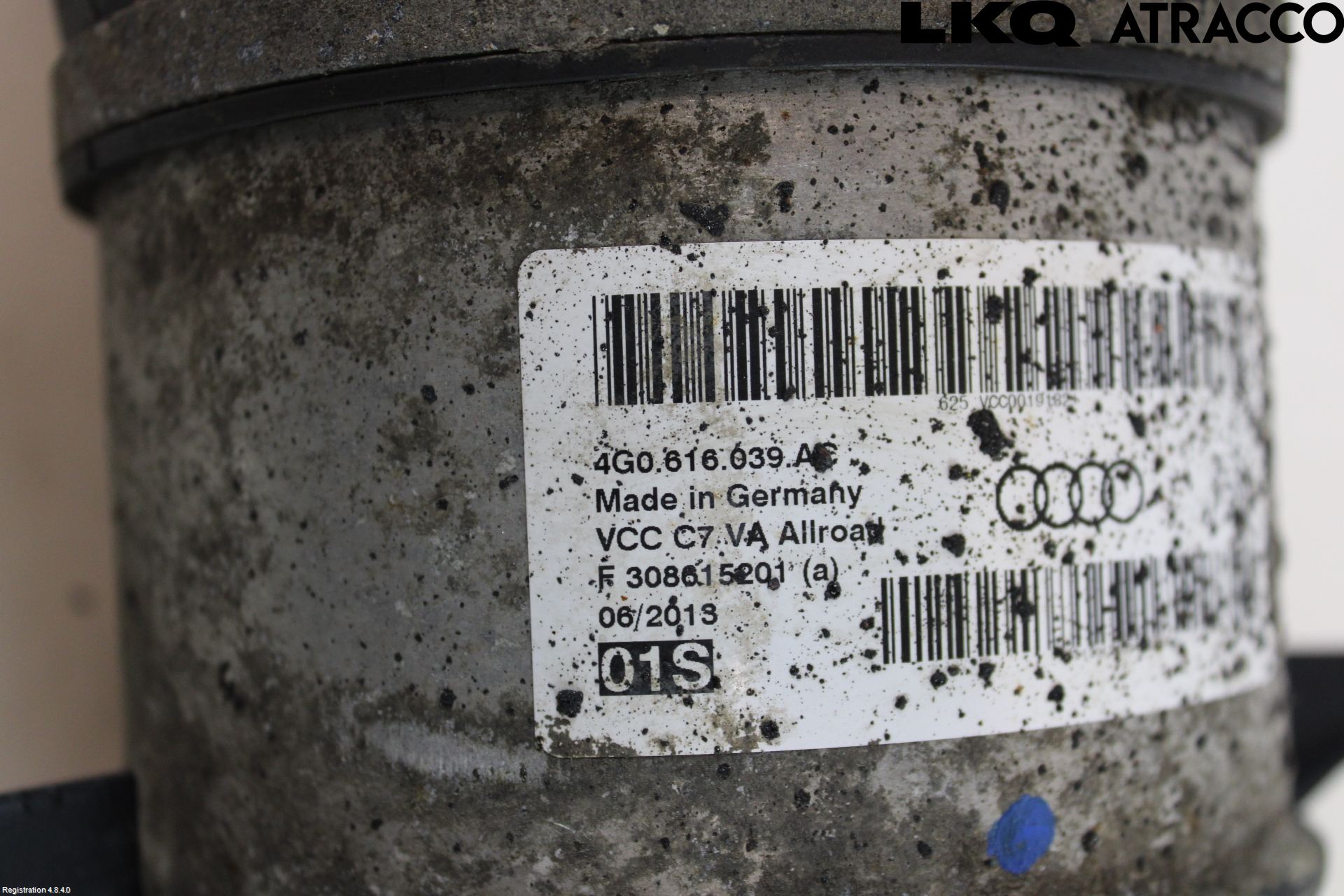 Audi A6 ALLROAD 12-18 Fjäderben Fram Vänster