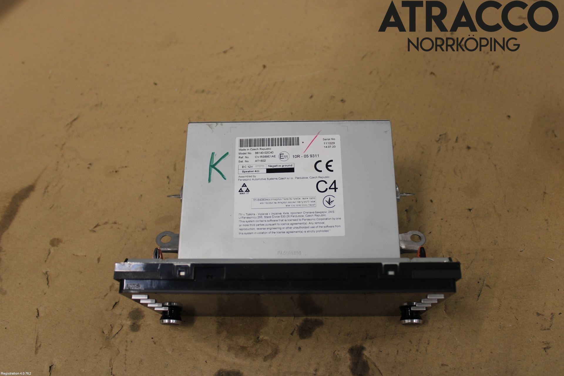 Toyota COROLLA 19- Cd Radio - Multimediapanel