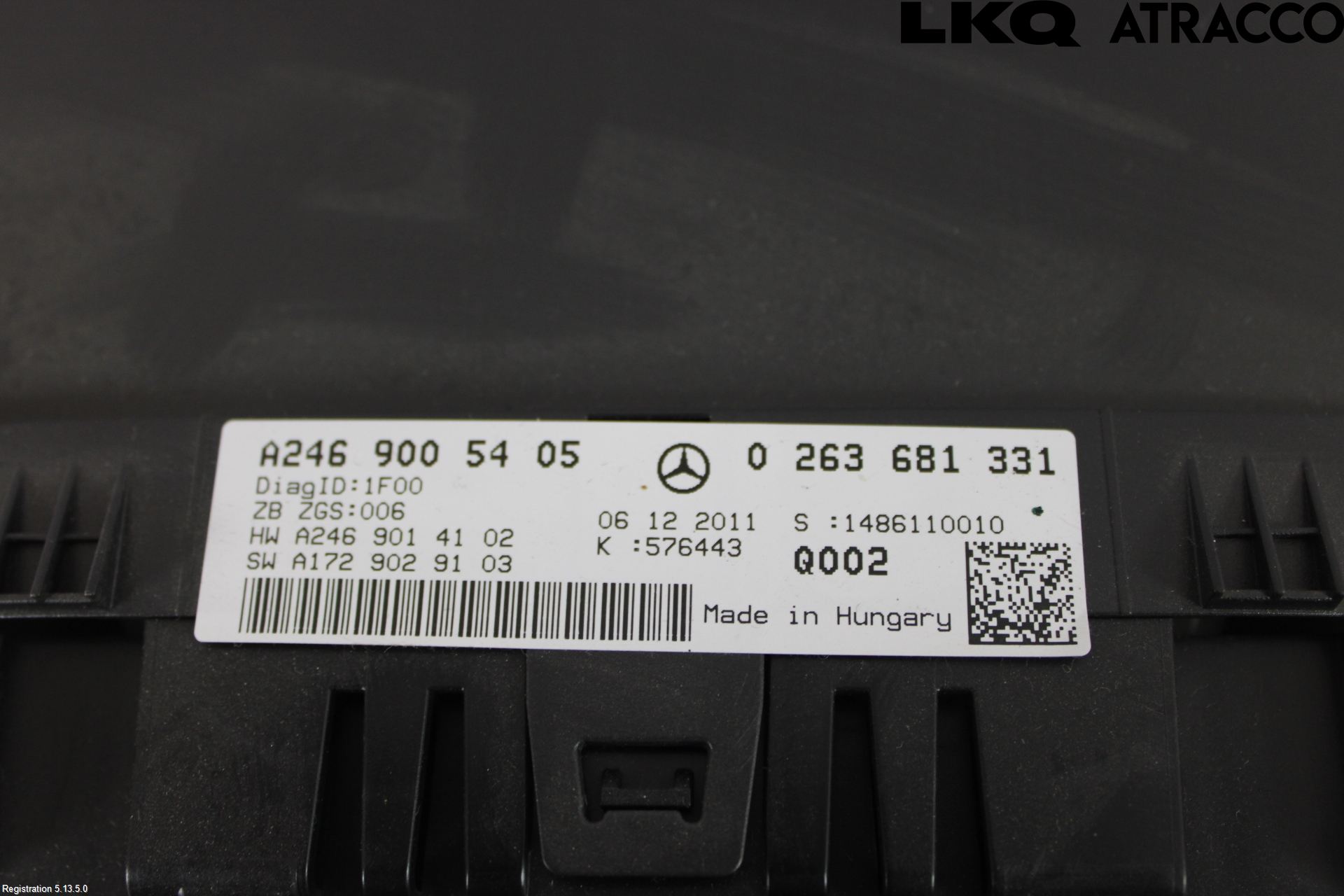 Mercedes-Benz MB B-KLASS (W246/W242) 12-19 Instrument Komb