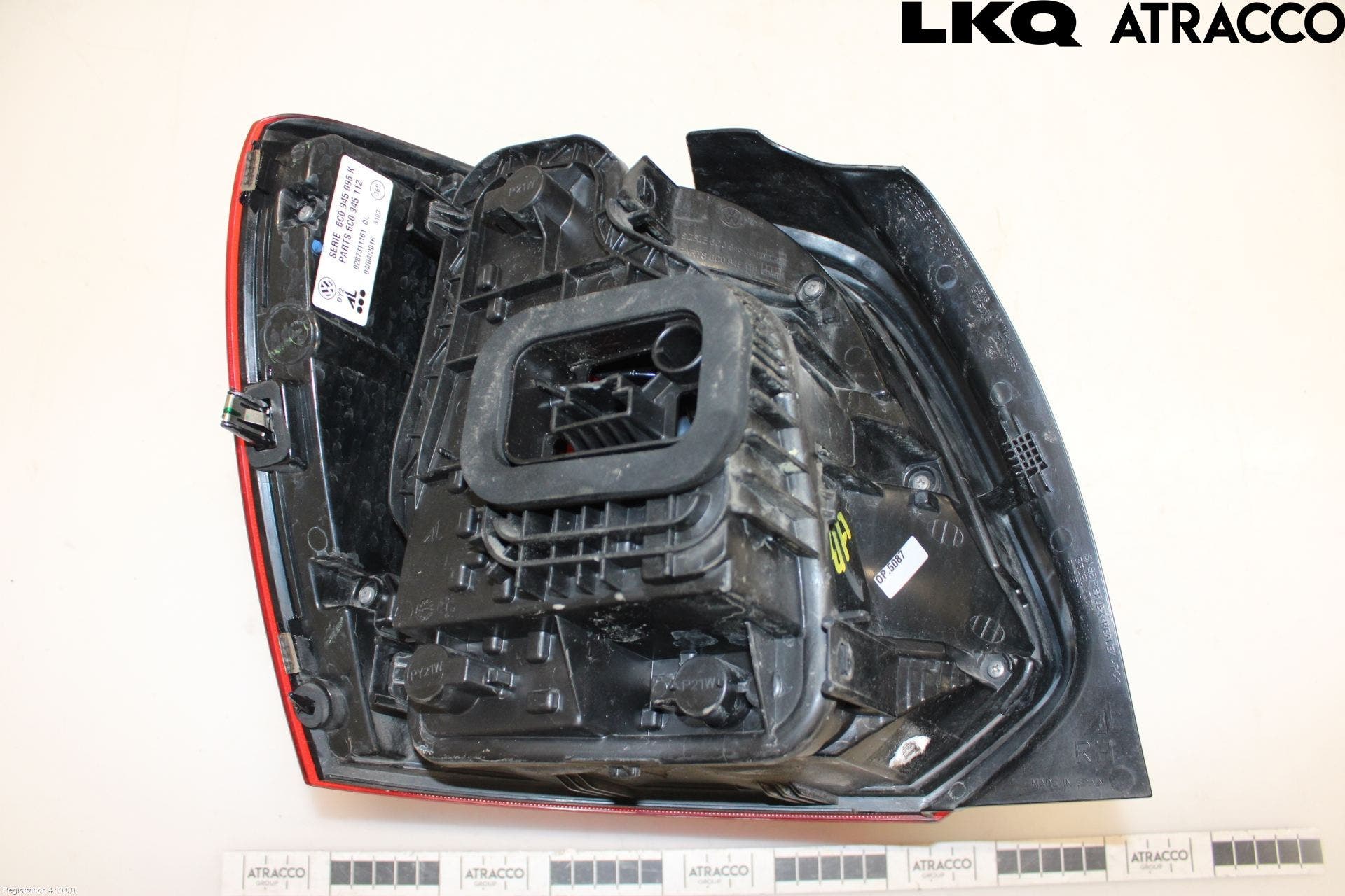 Volkswagen VW POLO 10-17 Bakljus Höger