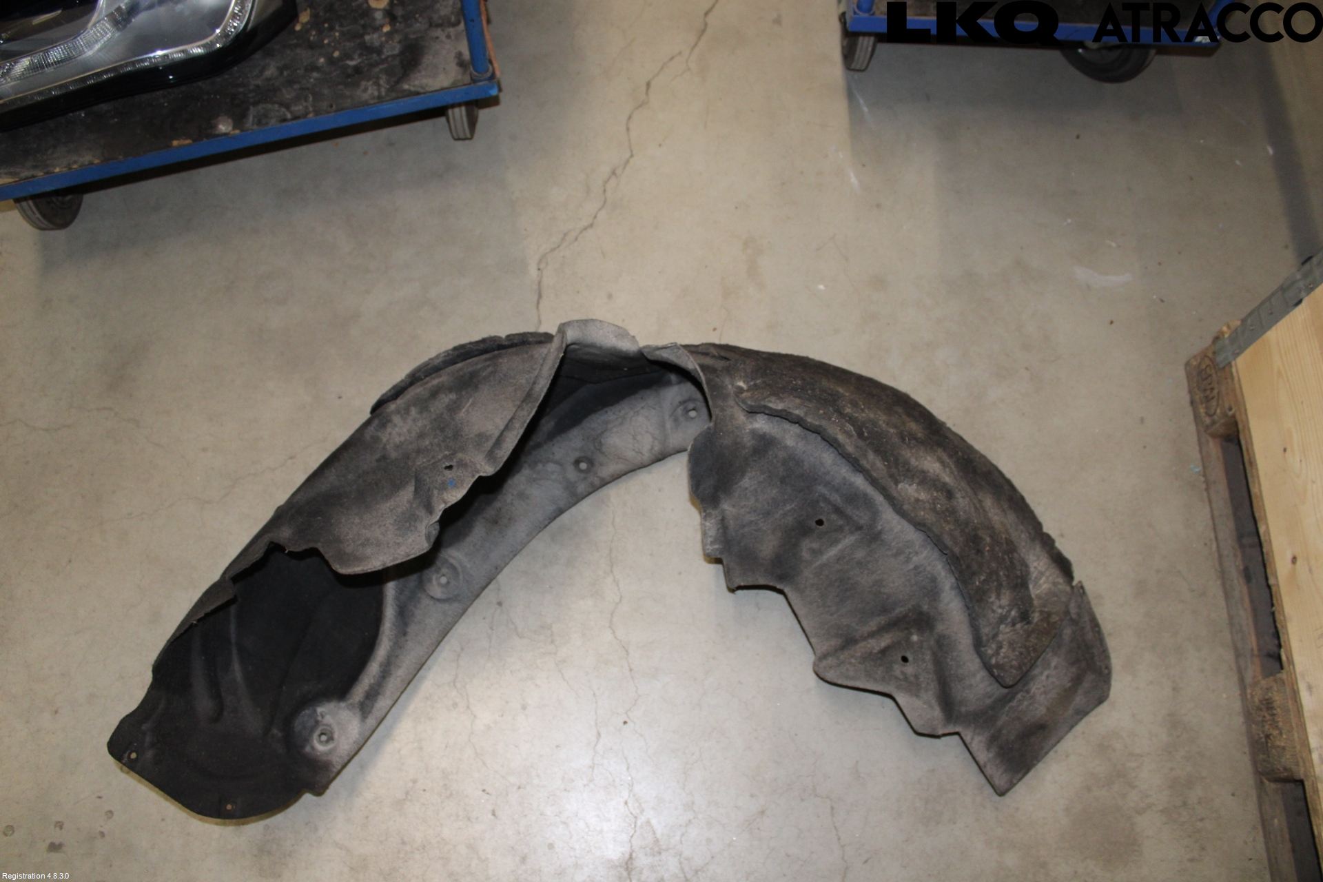 Audi A8/S8 4H 10-17 Skärm Inner