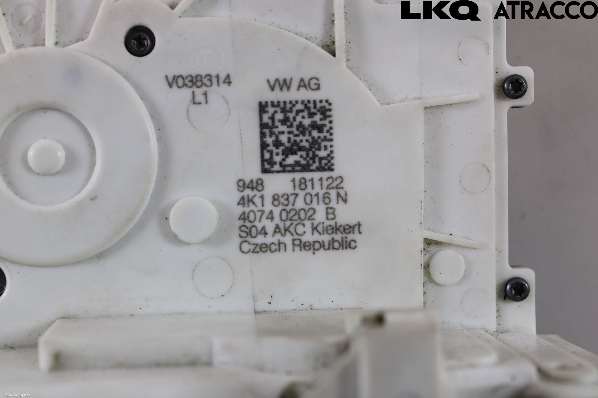 Volkswagen VW ID.4 21- Låskista-Dörrlås