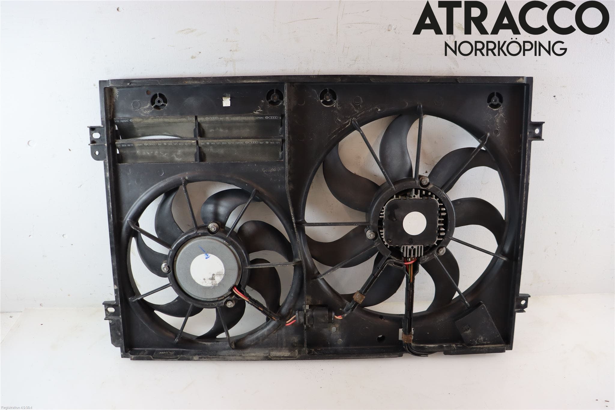 Volkswagen VW TIGUAN 07-16 Kylfläkt El