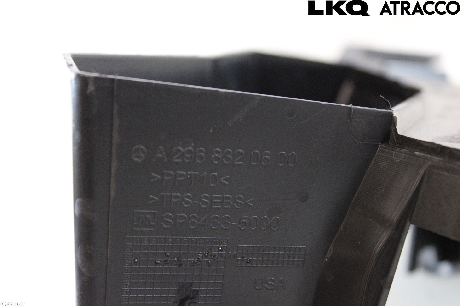 Mercedes-Benz MB EQE SUV (X294) 22- Deflektor Plåt-Plast Kylning