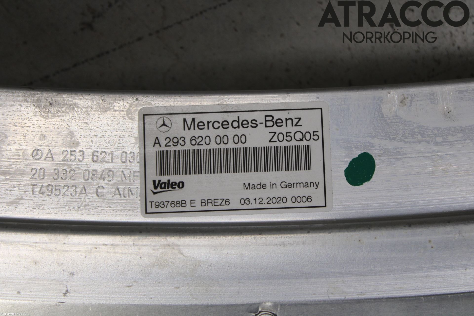 Mercedes-Benz MB EQC (N293) 20- Frontplåt Övre