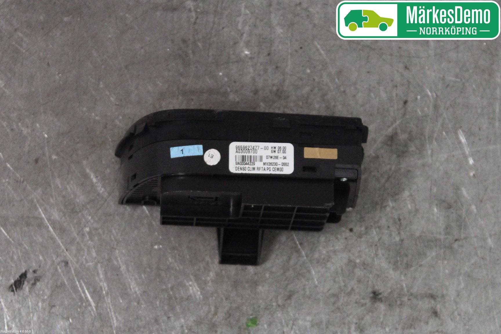 Citroen C4 GRAND PICASSO 07-13 Ac Styrenhet Ac Manöveren