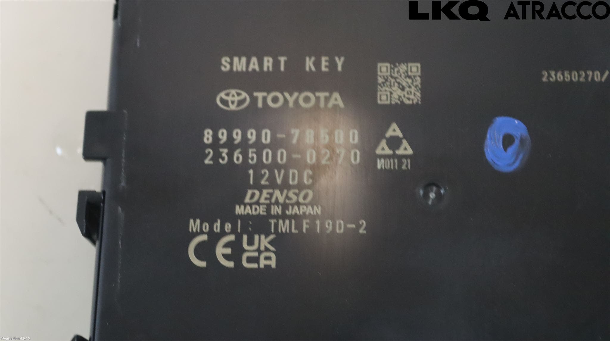 Lexus NX 340h/450h+ 21- Styrenhet Nyckellöst System