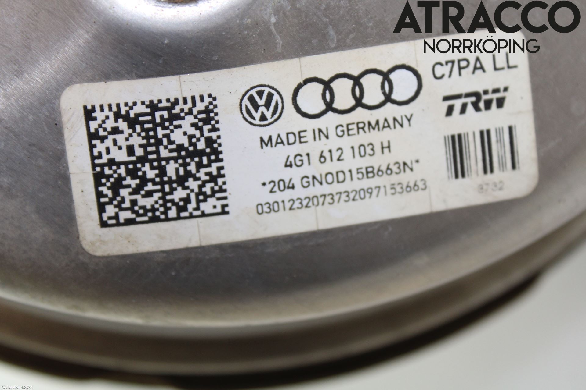 Audi A6 ALLROAD 12-18 Bromsservo