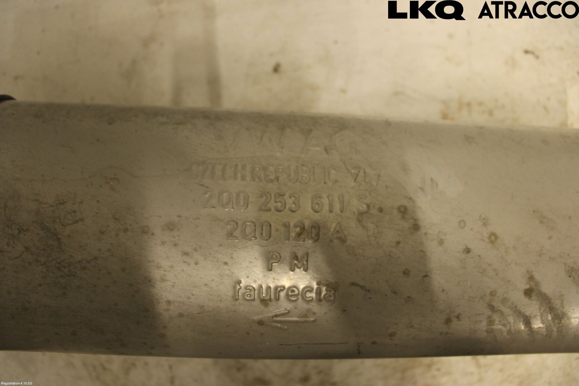 Skoda FABIA 22- Avgas Halvsats