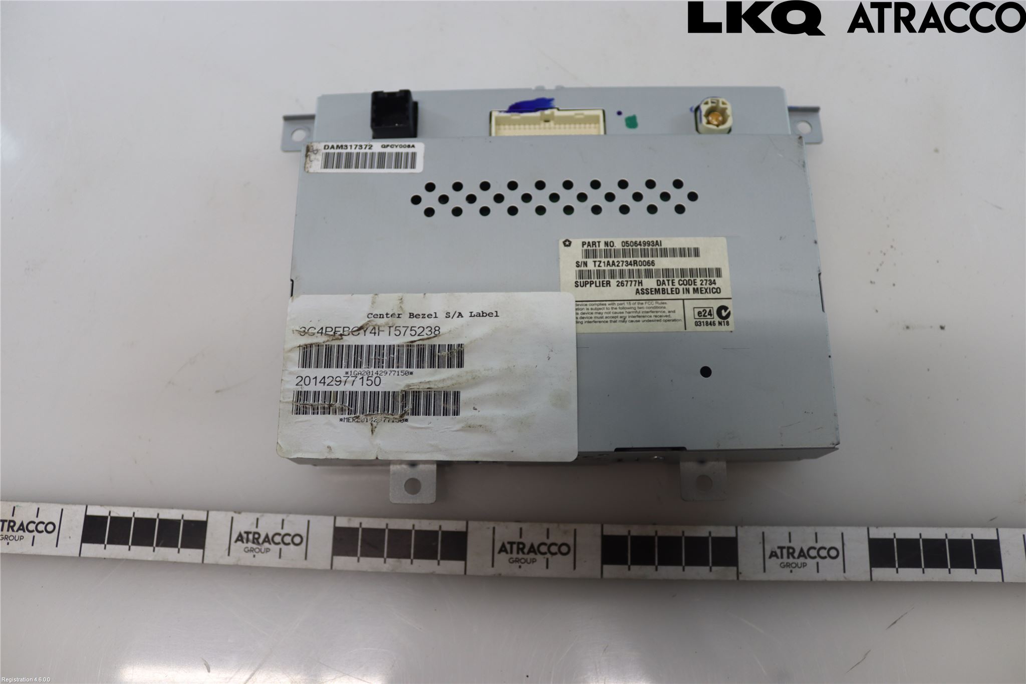 Fiat FREEMONT Bildskärm