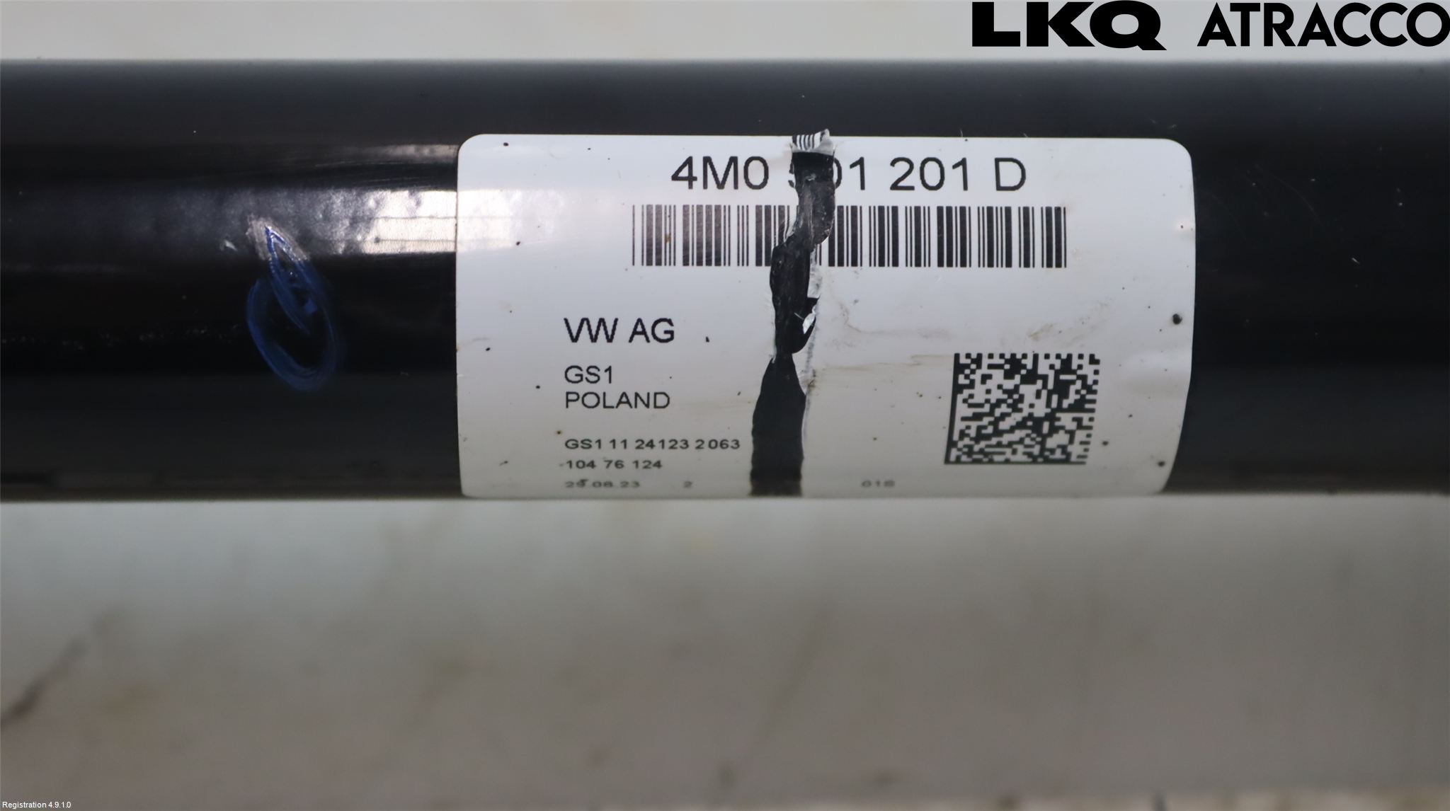 Audi Q7/SQ7 Drivaxel Bak Vänster