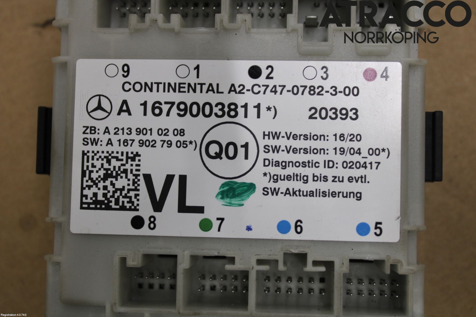 Mercedes-Benz MB E-KLASS (W213) 16-23 Styrenhet Dörr